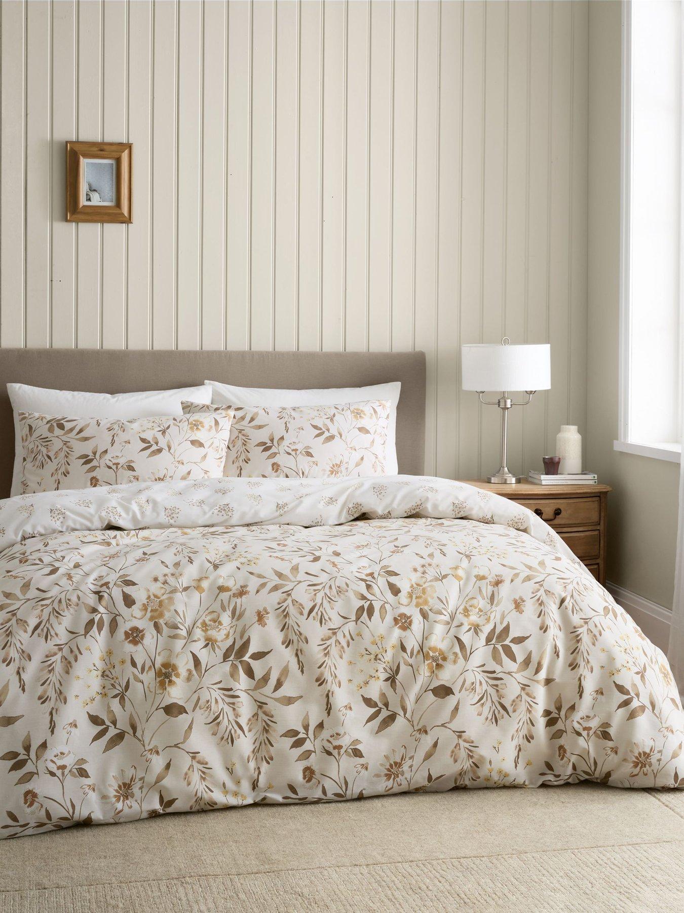  image of catherine-lansfield-isadora-floral-duvet-cover-set