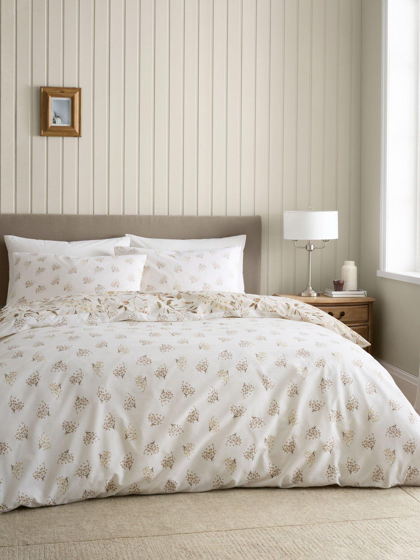  image of catherine-lansfield-isadora-floral-duvet-cover-set