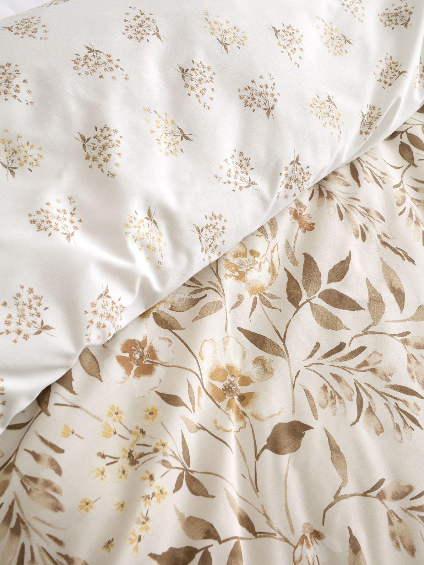  image of catherine-lansfield-isadora-floral-duvet-cover-set