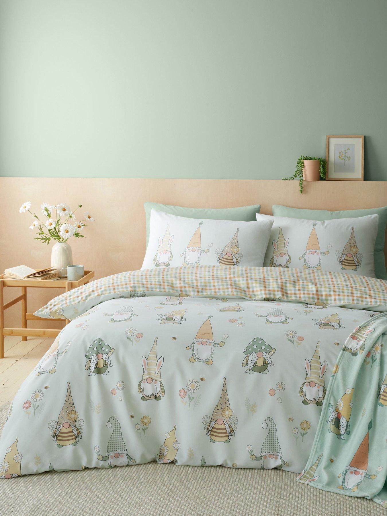 Catherine Lansfield Spring Gonks Duvet Cover Set