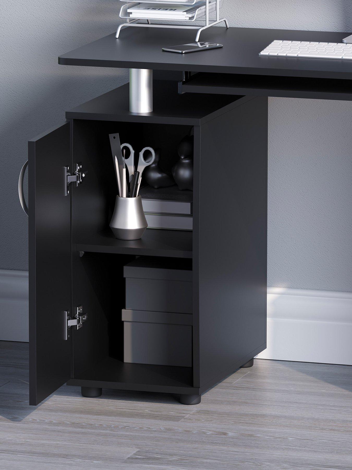  image of vida-designs-otley-3-drawer-computer-desk