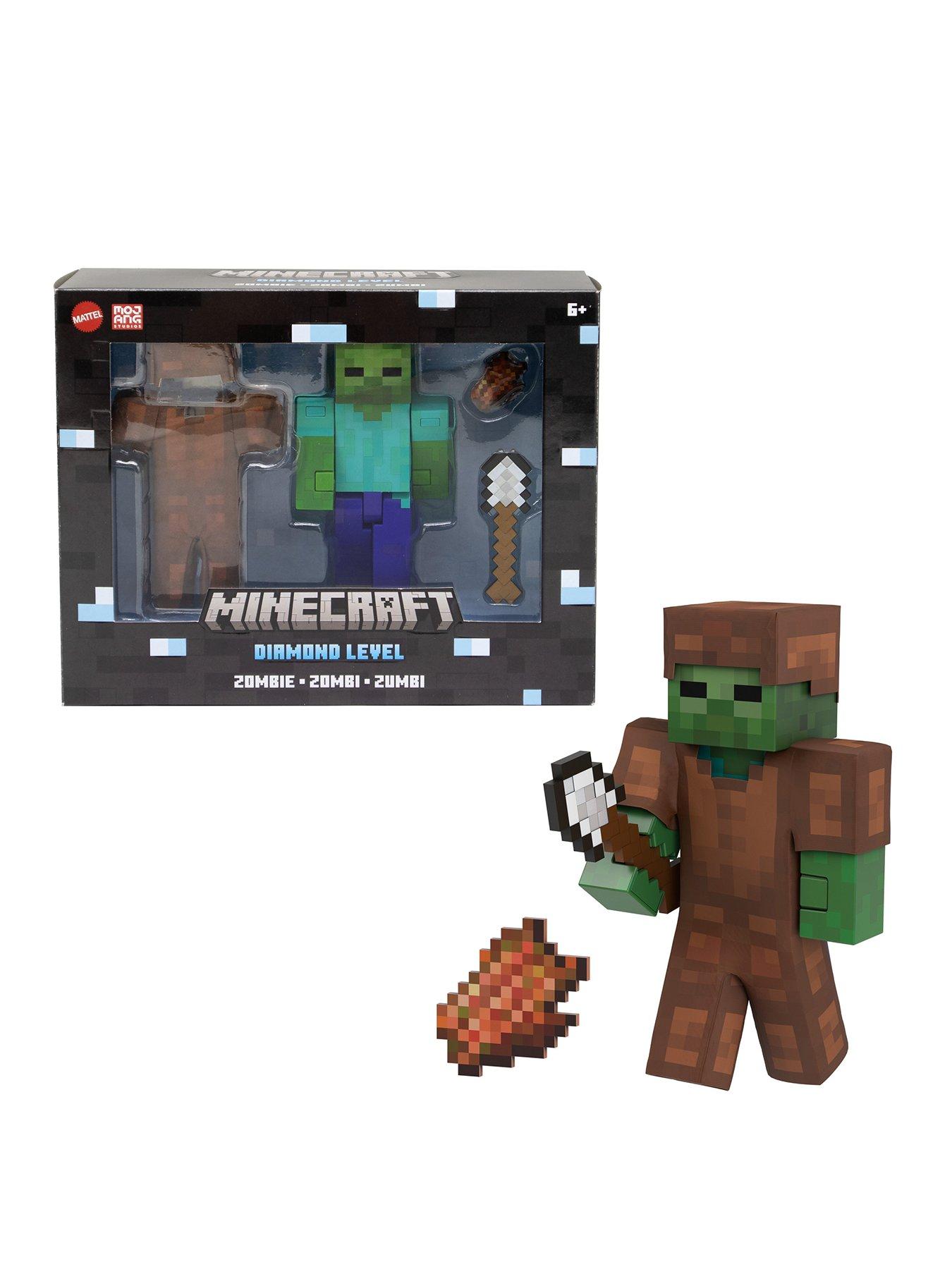Minecraft zombie action figure on sale