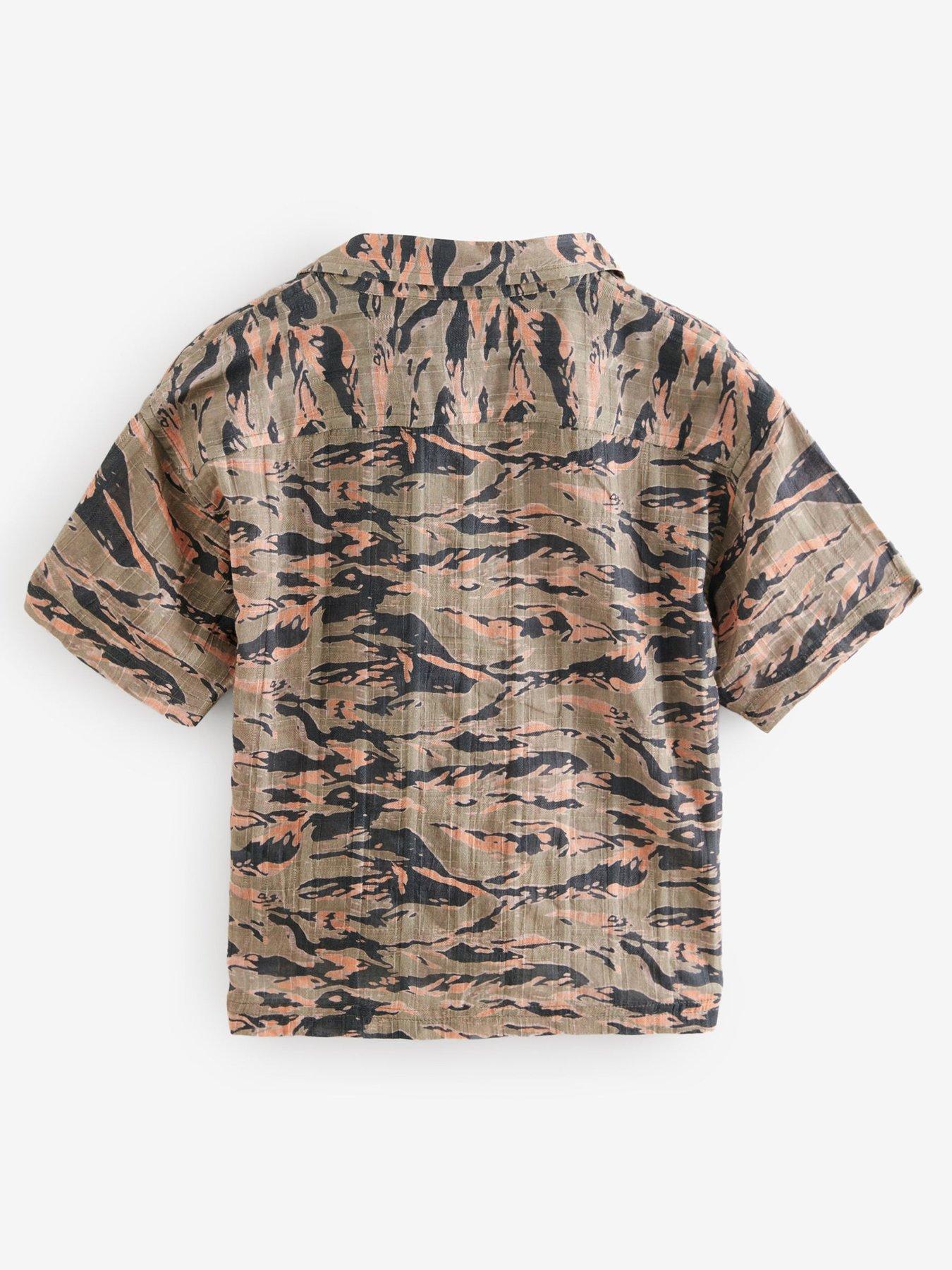 stillFront image of smallsaints-all-saints-camouflage-shirt-multi