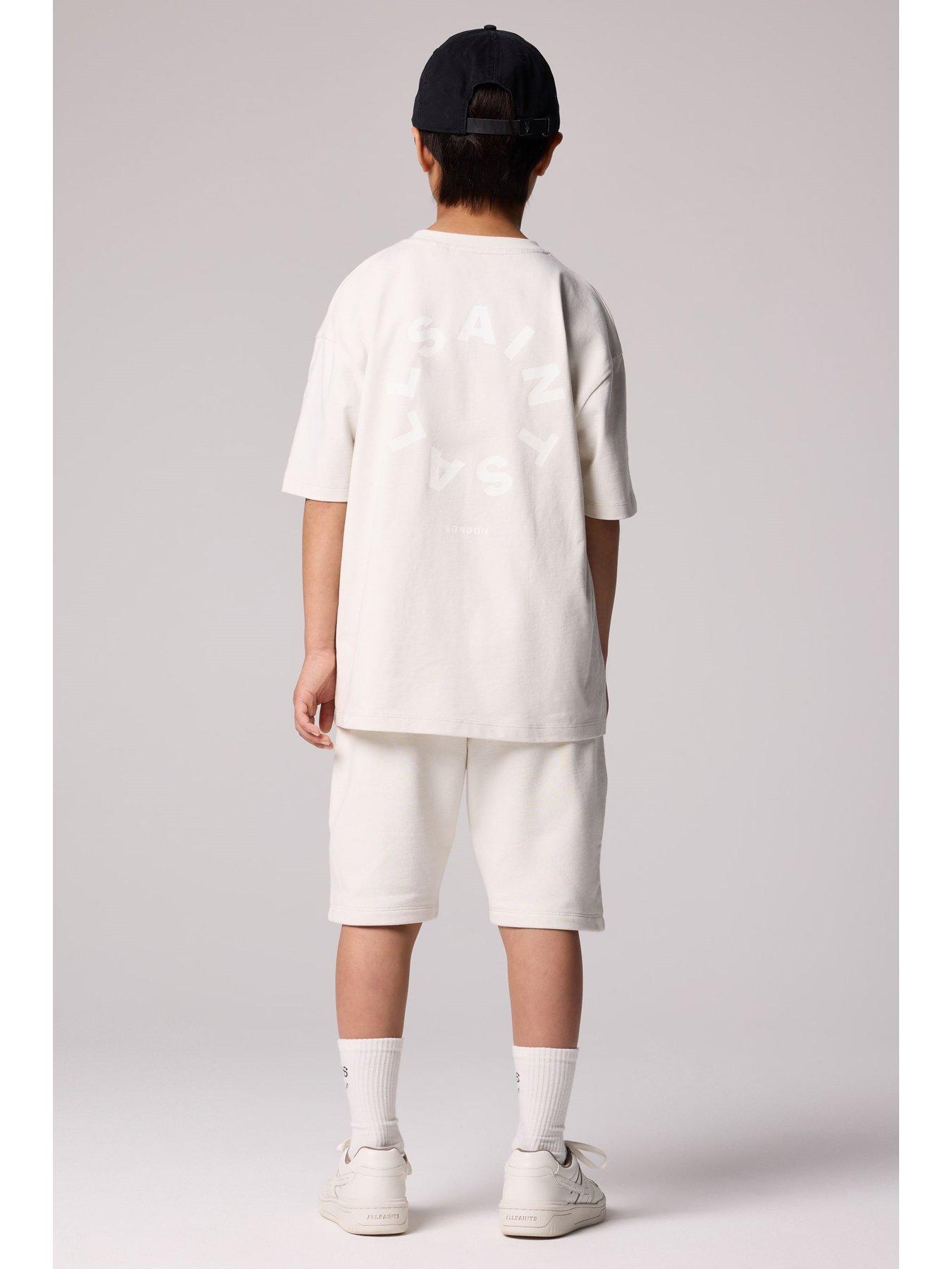  image of smallsaints-boys-tierra-t-shirt-and-shorts-set-beige