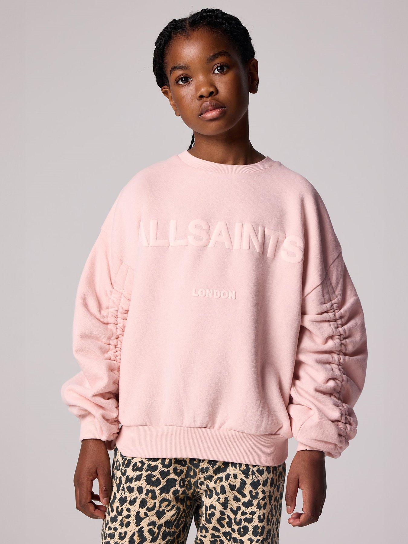 smallsaints-girls-ruched-sweat-top-pink