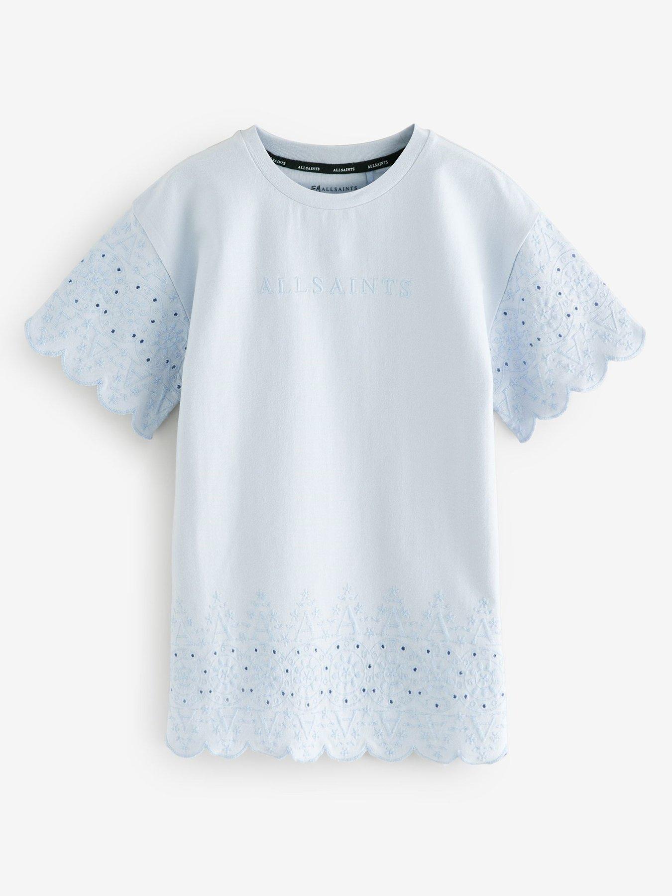 smallsaints-all-saints-lace-t-shirt-dress-blue