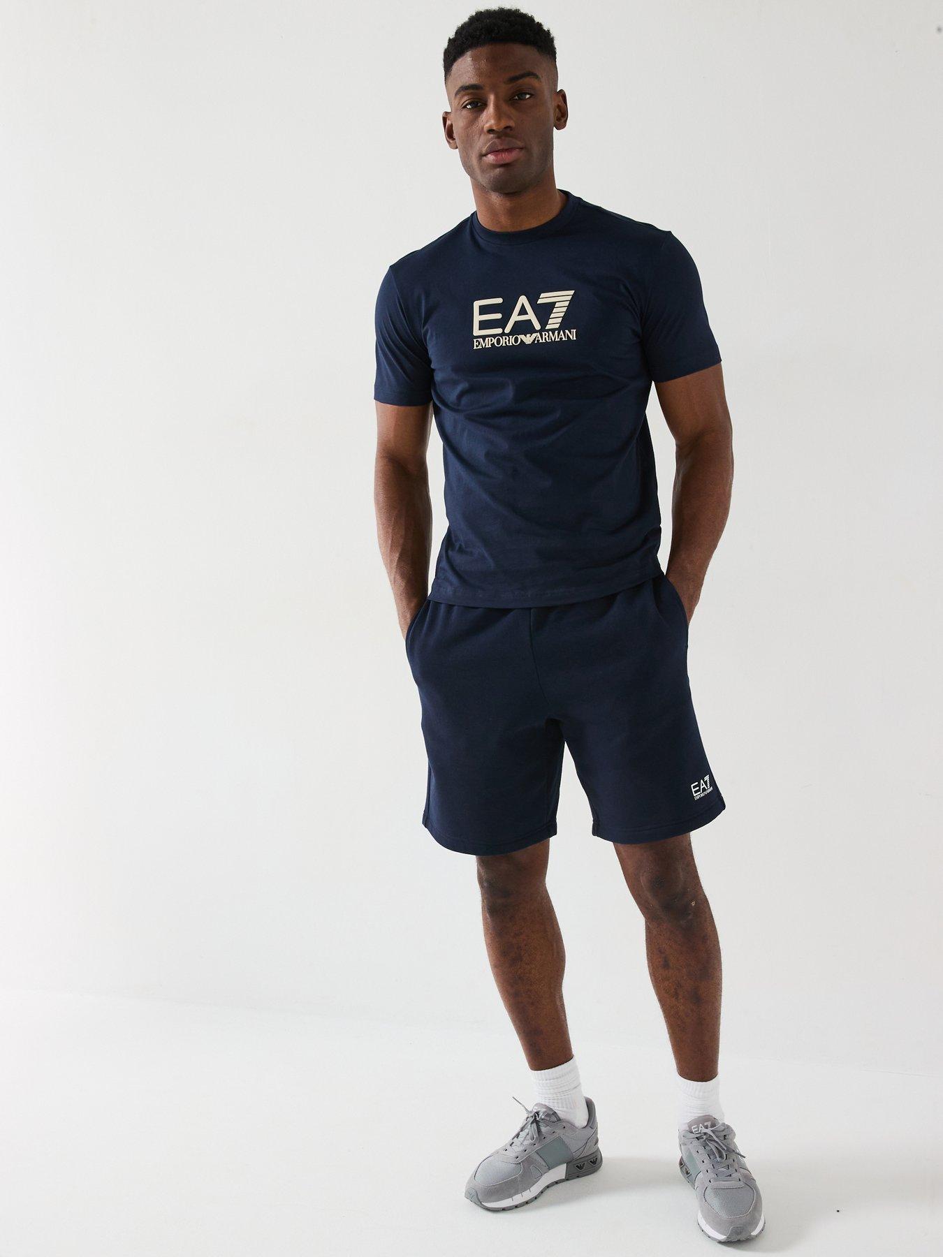  image of ea7-emporio-armani-train-visibility-crew-neck-t-shirt-dark-blue