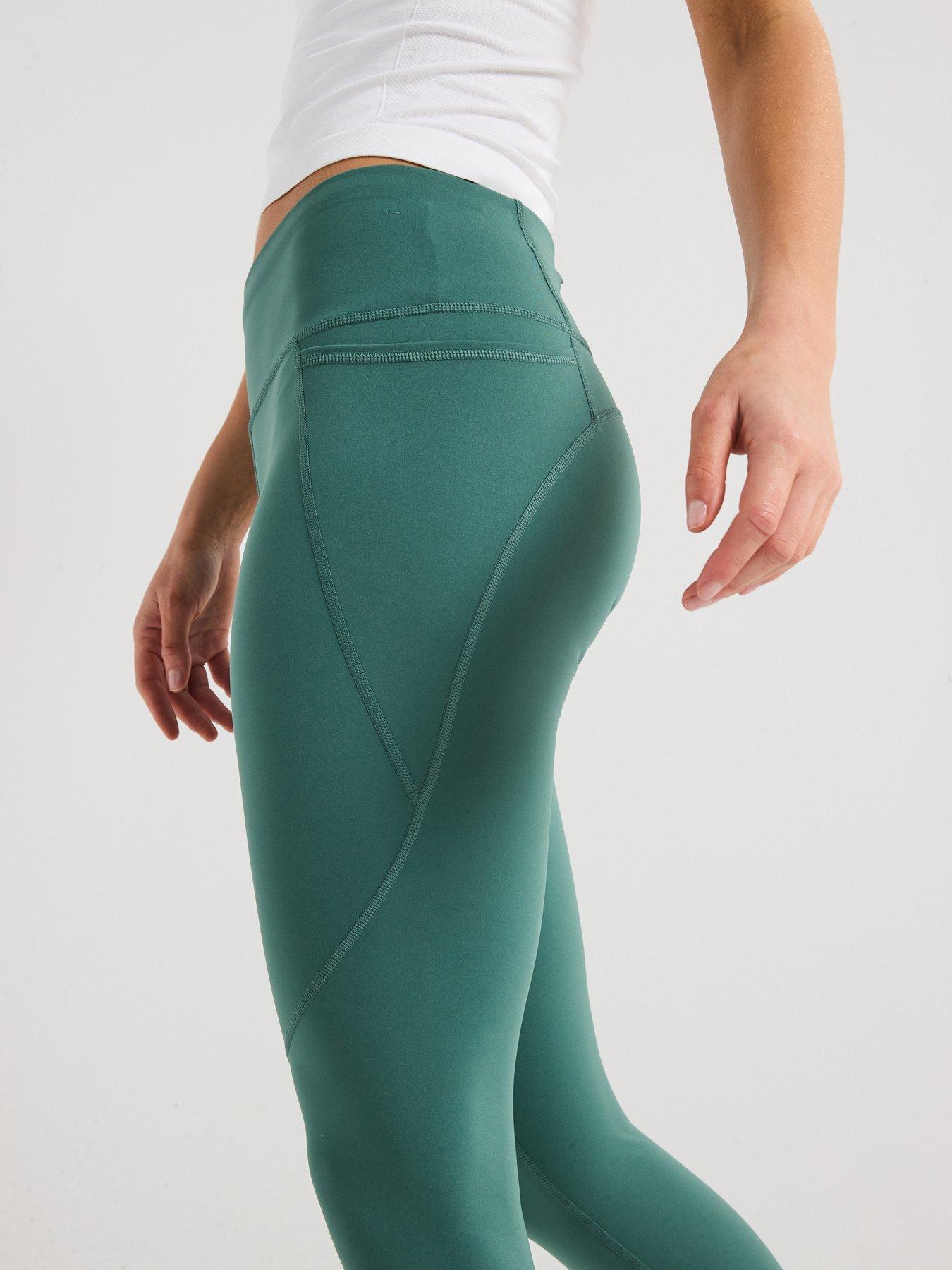  image of sweaty-betty-womens-training-power-78-workout-leggings-green