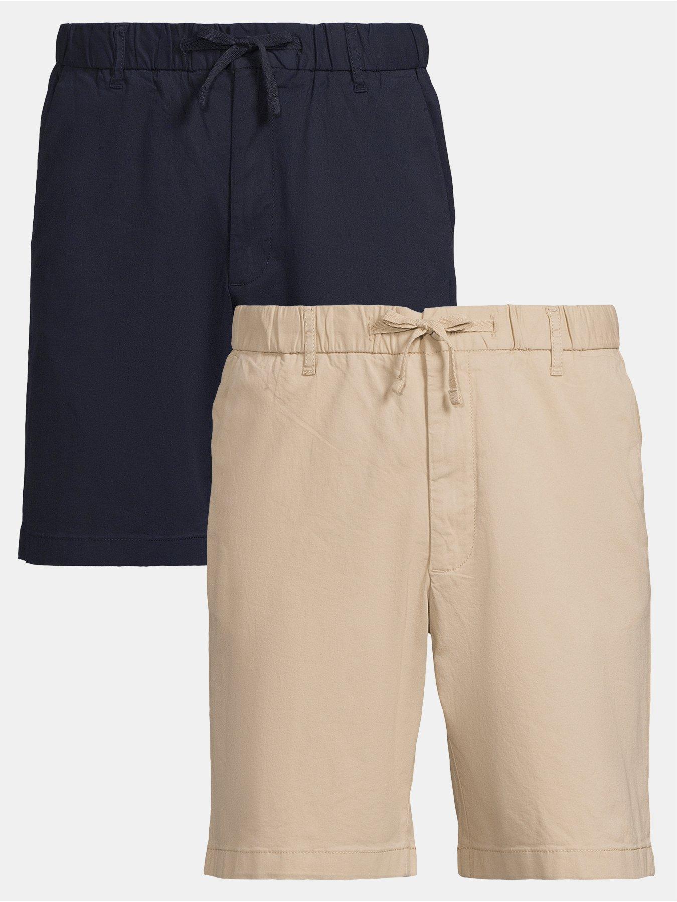Jack & Jones Jaiden Campaign Hybrid Shorts 2Pk - Navy Blazer