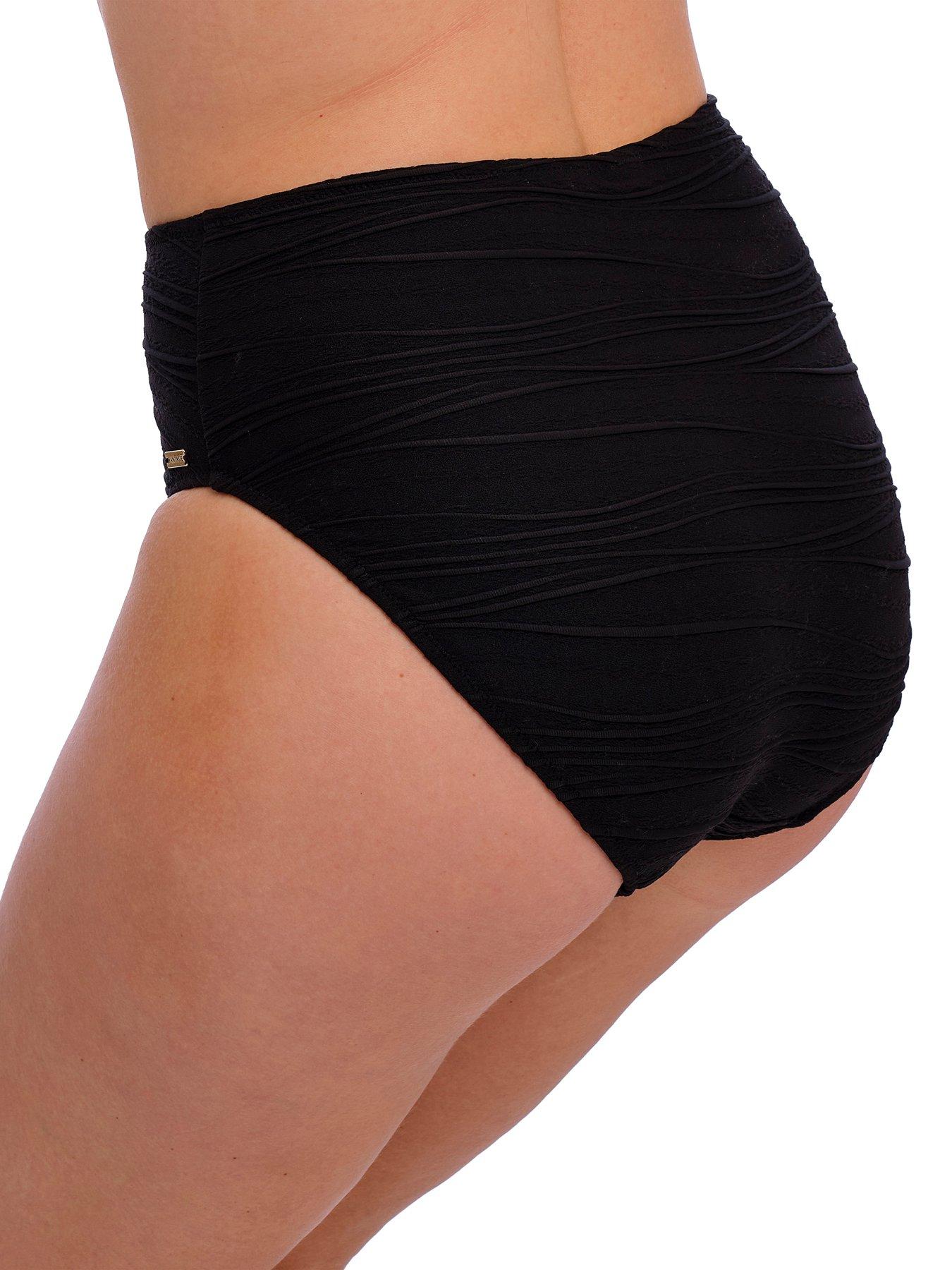 Fantasie Beach Waves High Waist Brief - Black
