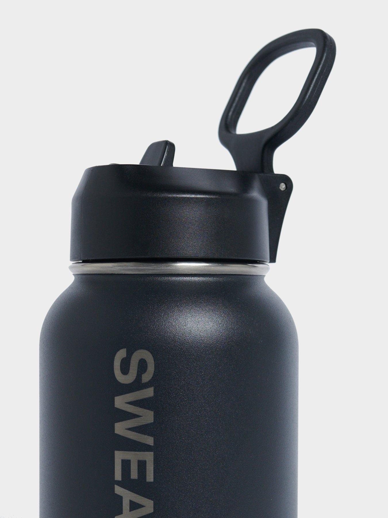  image of sweaty-betty-womens-training-keep-it-chill-straw-water-bottle-950ml-black