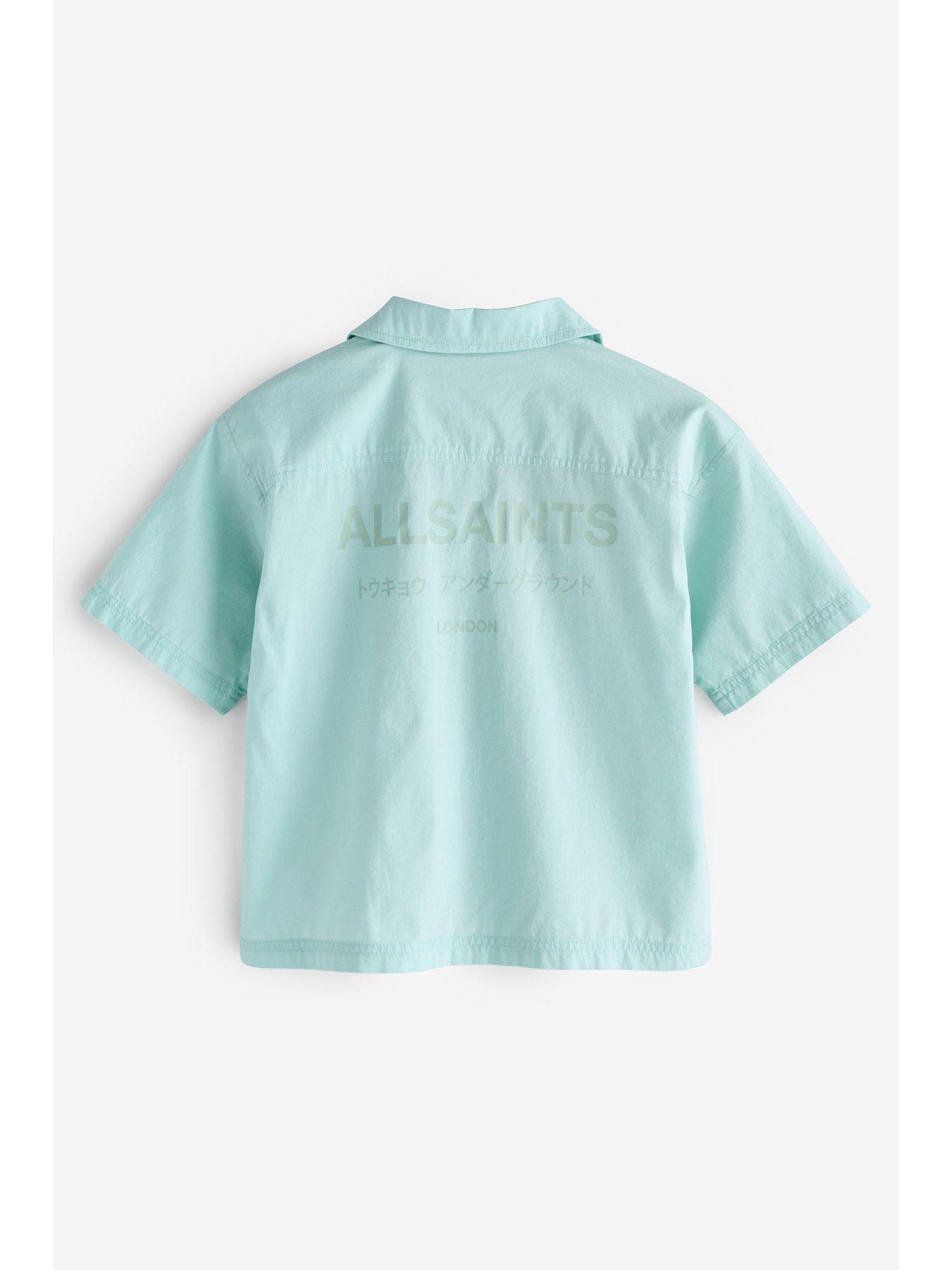  image of smallsaints-boys-short-sleeve-shirt-set-blue
