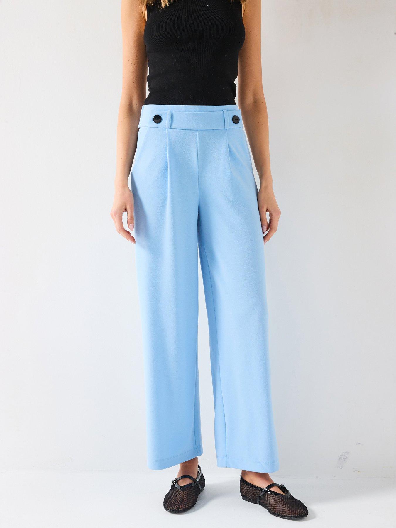  image of jdy-tailored-trouser-light-blue