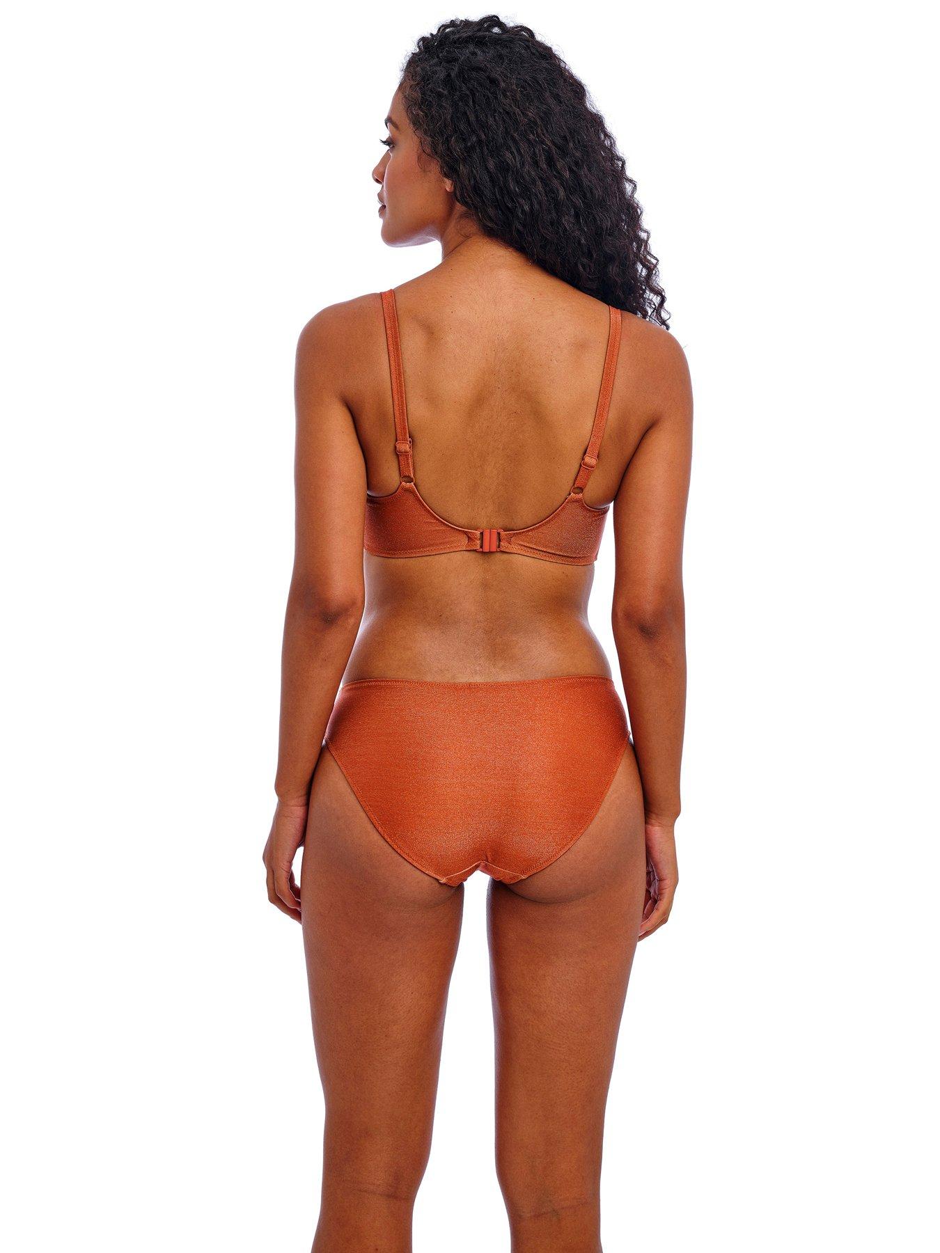 image of freya-arizona-wave-metallic-sweetheart-uw-bikini-top