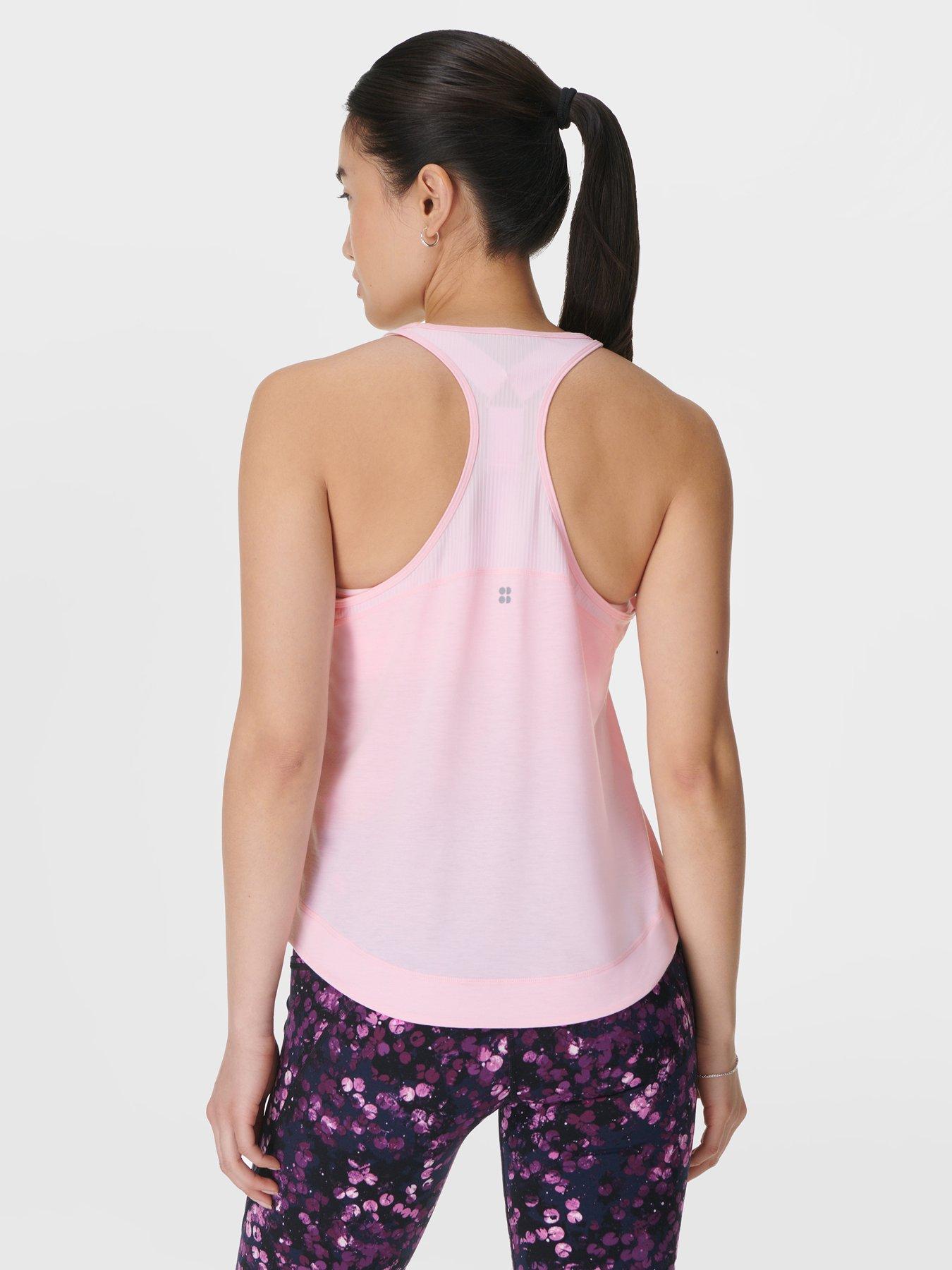Sweaty Betty Womens Running Breathe Easy Run Tank Top - Pink | Littlewoods