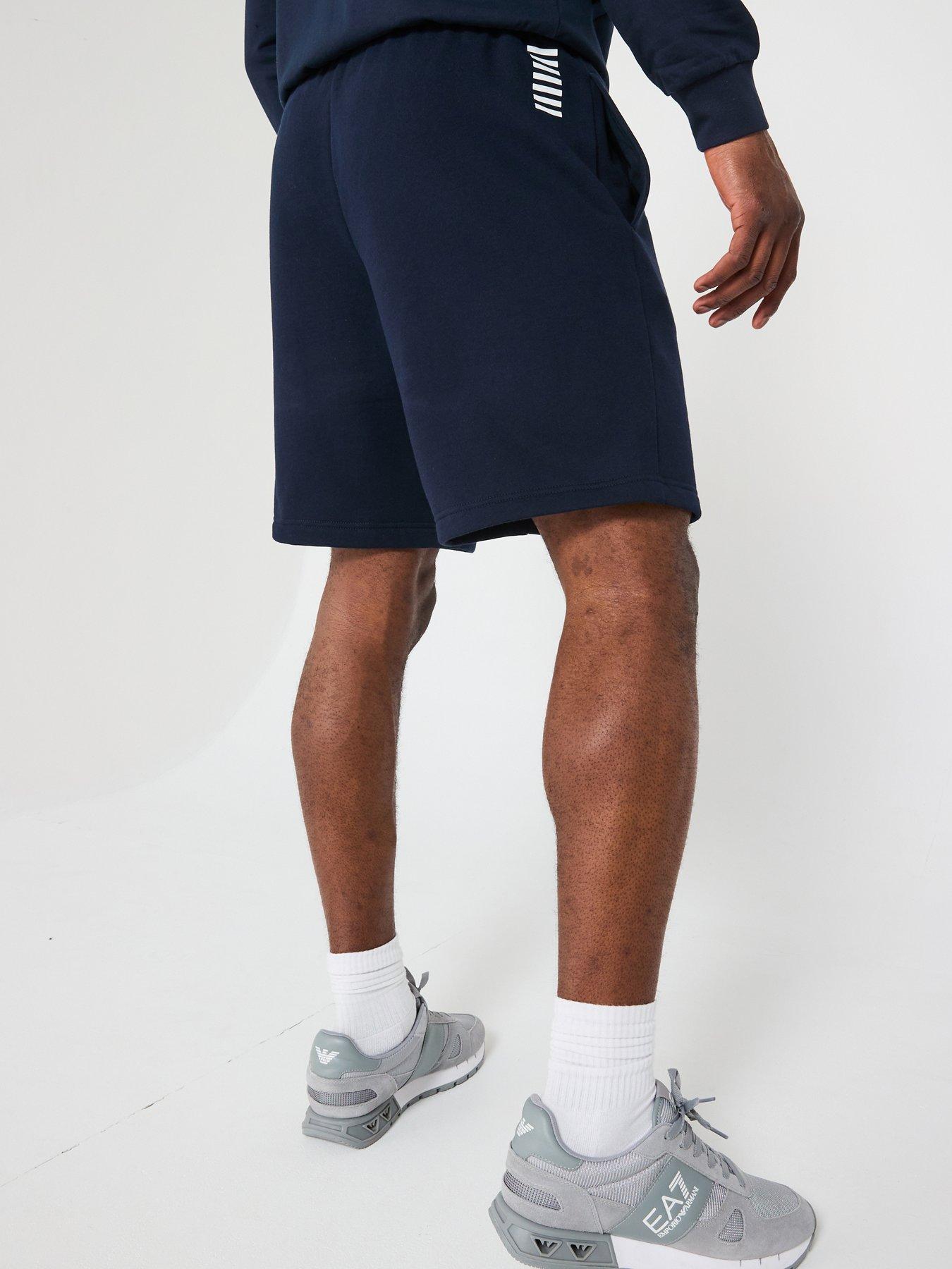  image of ea7-emporio-armani-core-id-shorts-dark-blue