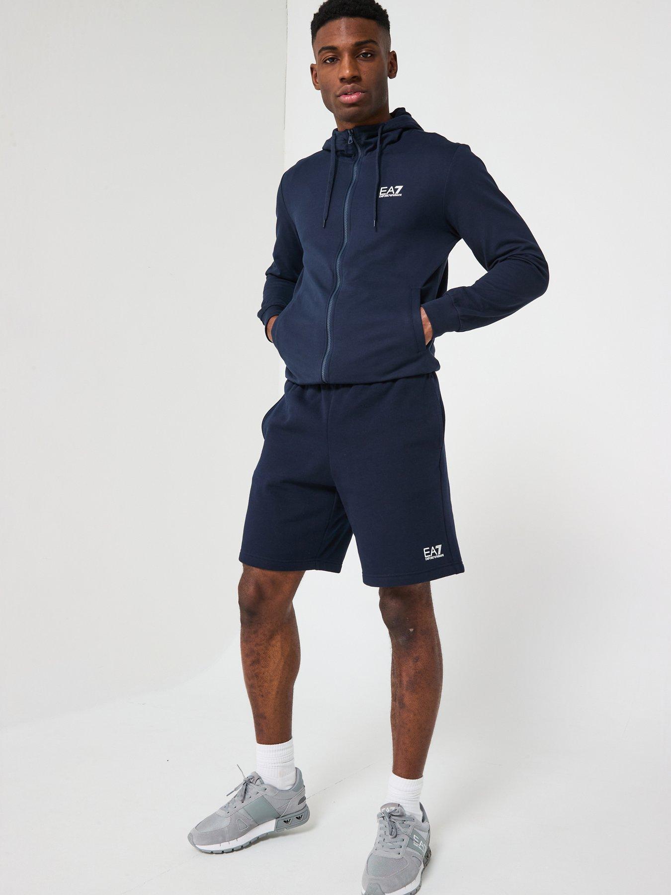  image of ea7-emporio-armani-core-id-shorts-dark-blue