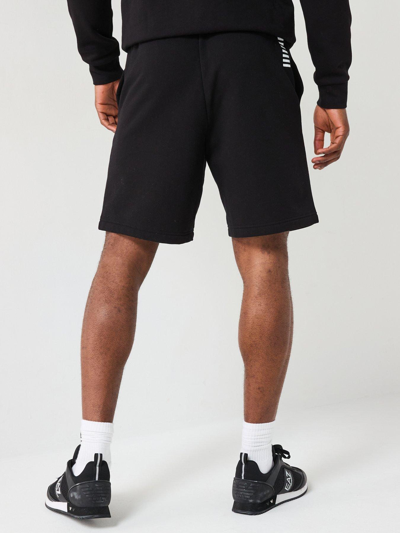  image of ea7-emporio-armani-core-id-shorts-black