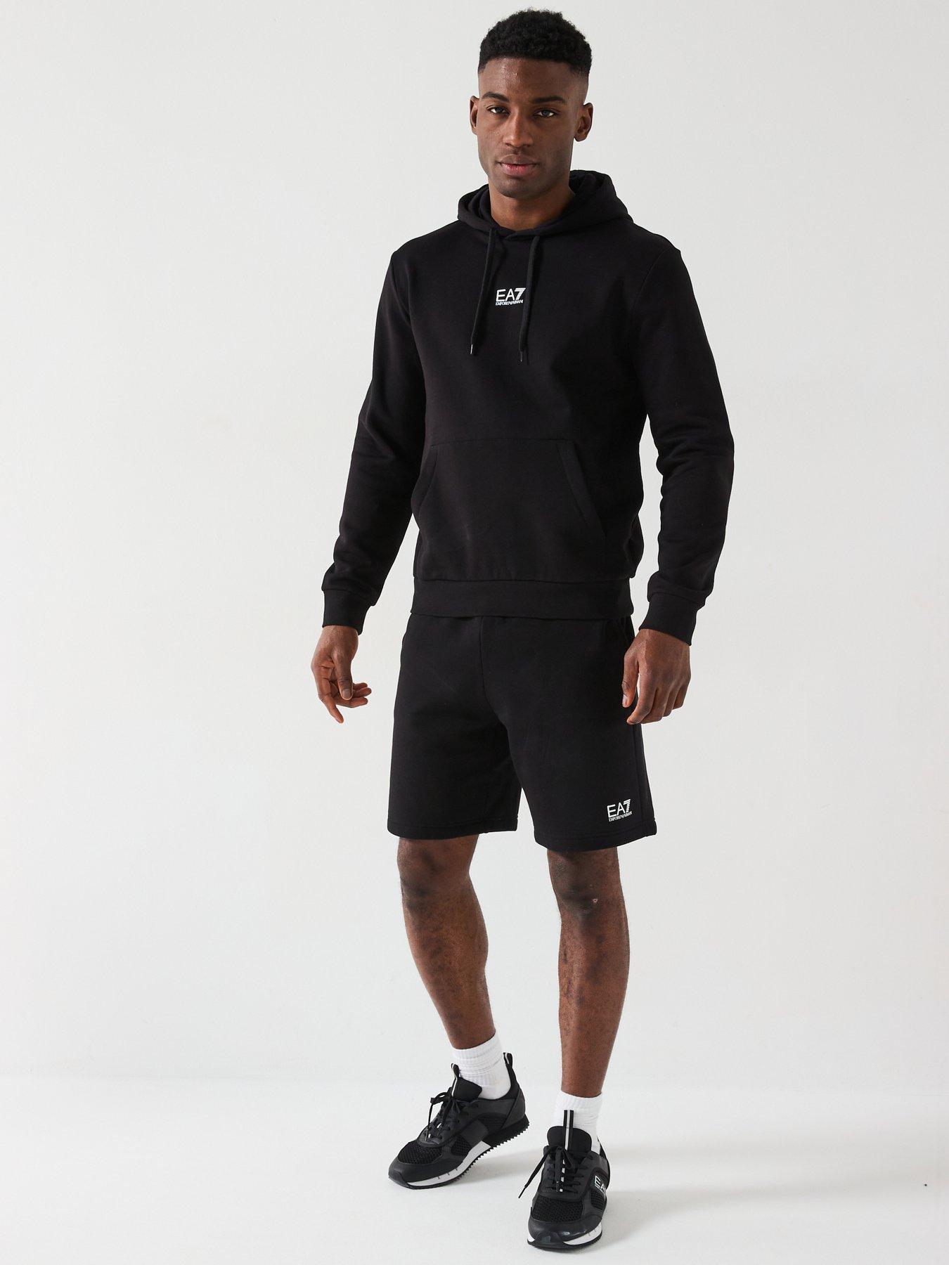  image of ea7-emporio-armani-core-id-shorts-black