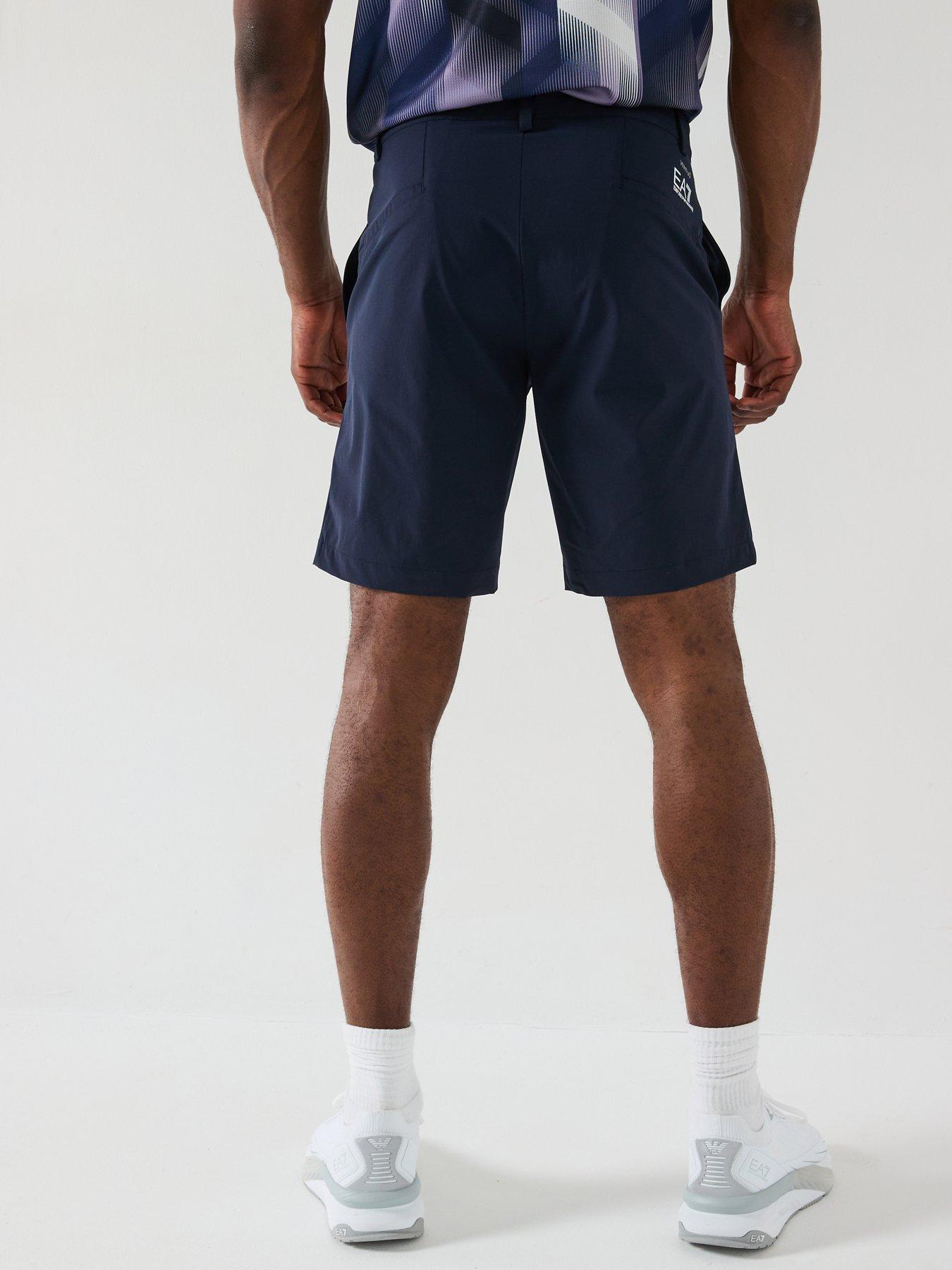  image of ea7-emporio-armani-technical-shorts-blue