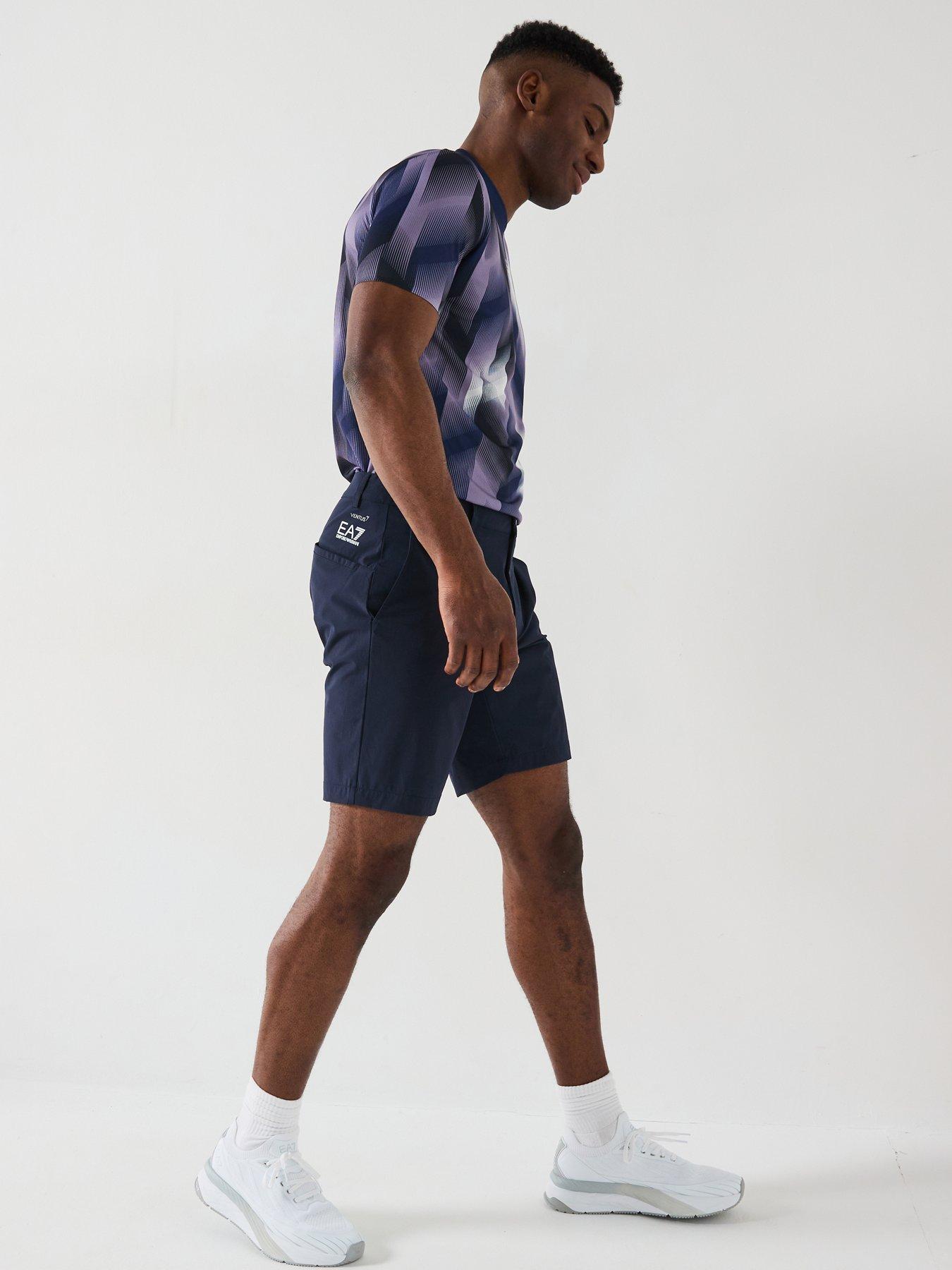  image of ea7-emporio-armani-technical-shorts-blue