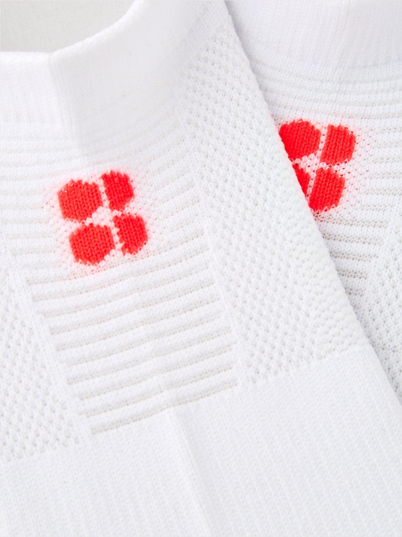 Image 5 of 5 of Sweaty Betty Womens Training Lightweight Trainer Socks 3 Pack - White