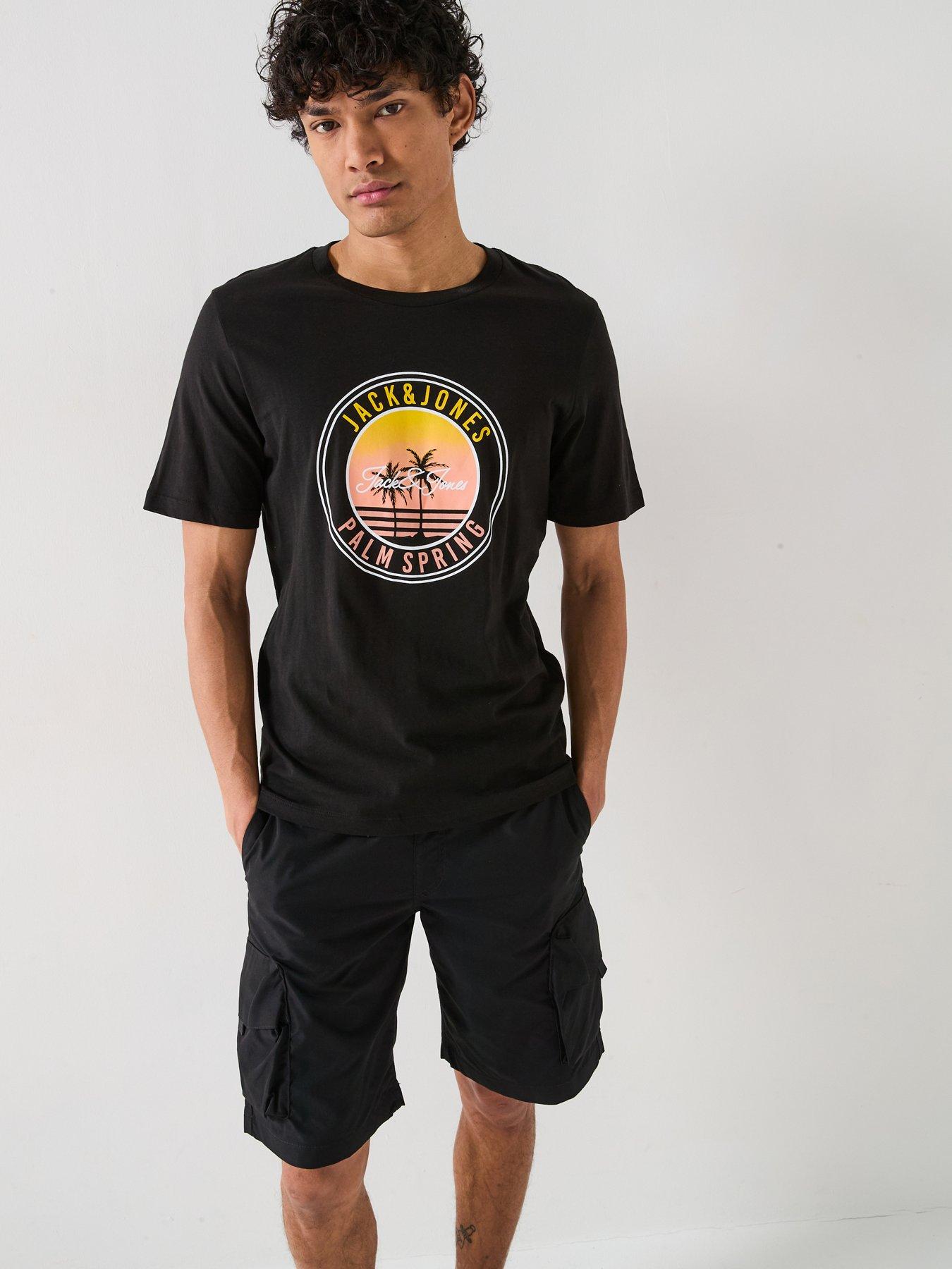 jack-jones-palm-circle-graphic-t-shirt-black
