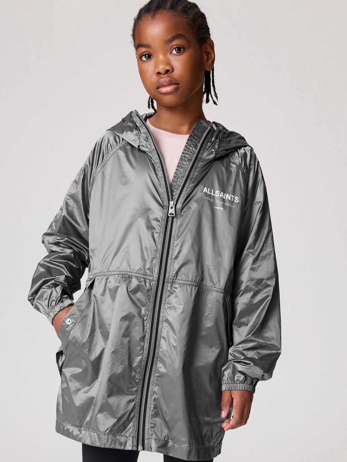 smallsaints-girls-lightweight-metallic-jacket-silver