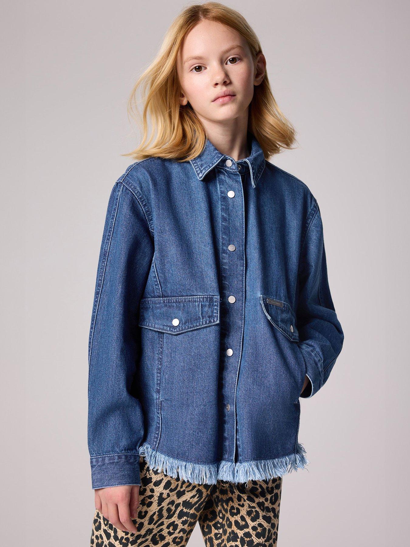 smallsaints-girls-hettie-oversized-denim-shacket-blue