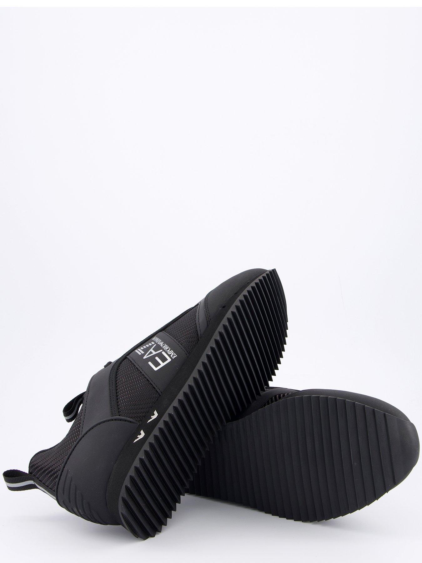  image of ea7-emporio-armani-logo-trainers-black