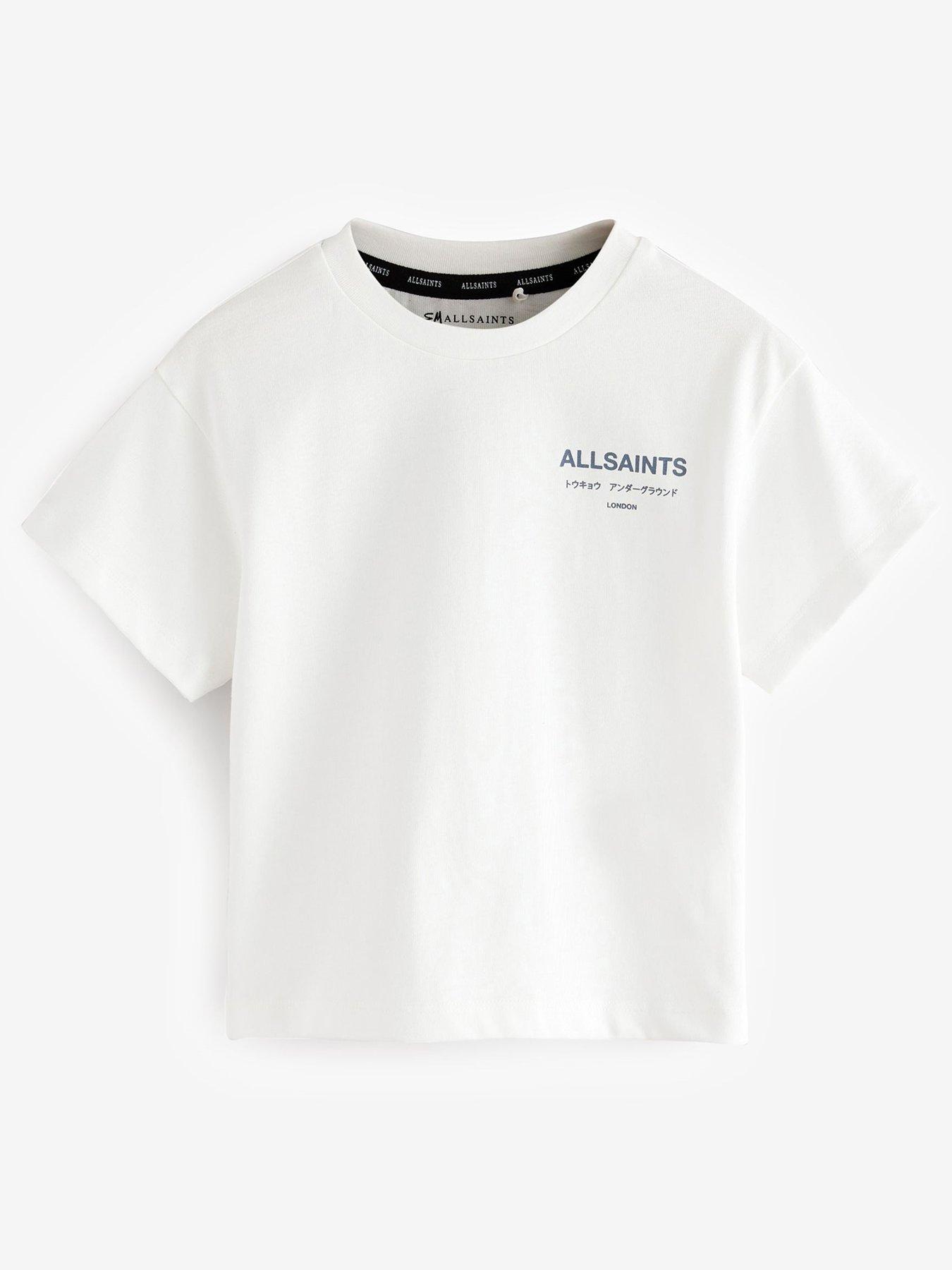 undefined ALL SAINTS T-SHIRT - WHITE
