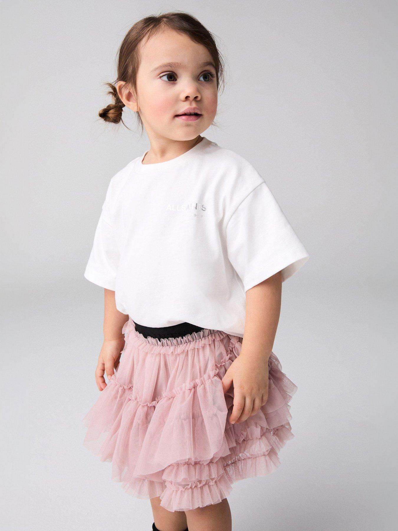 undefined Younger Girls T-shirt - White / Silver
