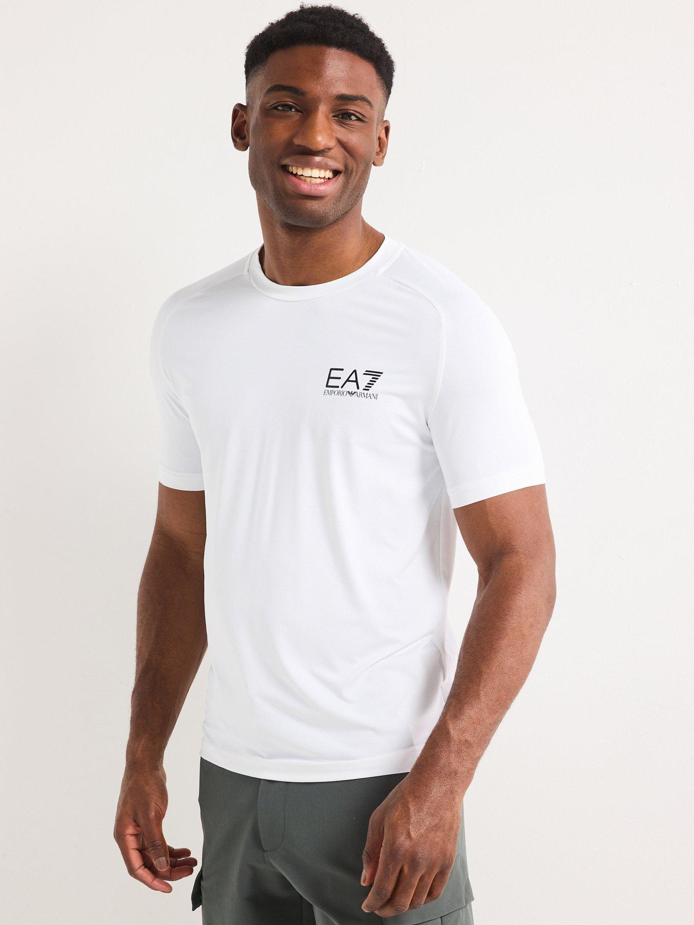 EA7 Emporio Armani Ventus Crew Neck T-Shirt - White