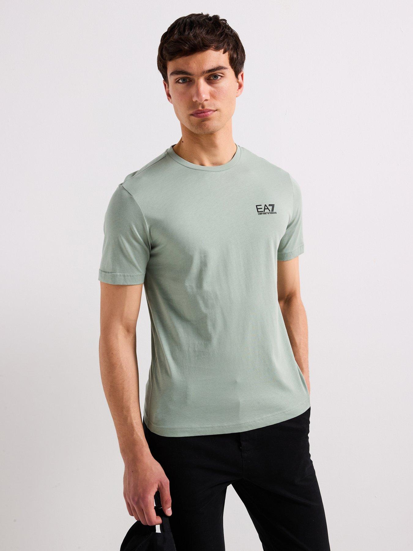 EA7 Emporio Armani Core ID Crew Neck T-Shirt - Light Green