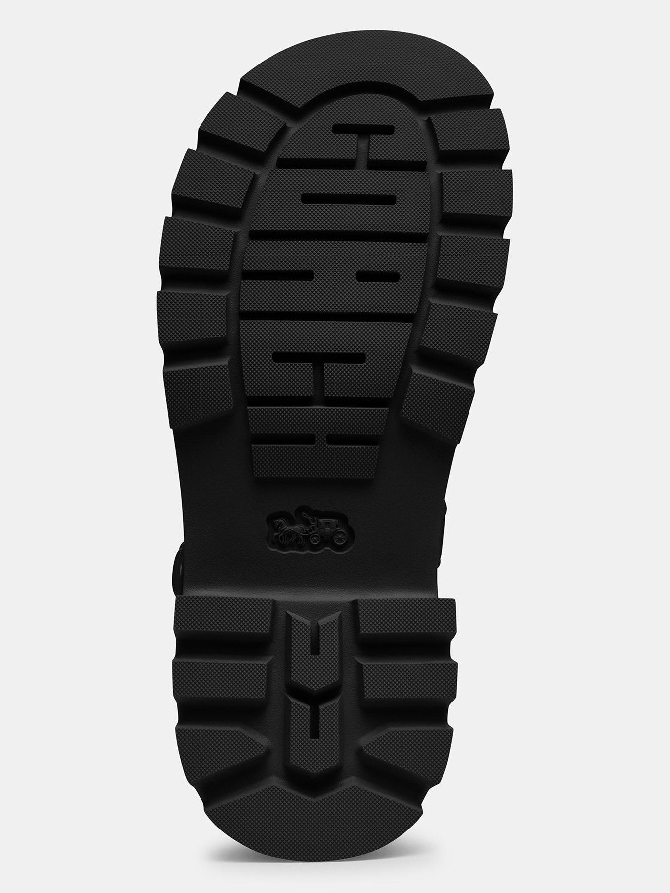  image of coach-brynn-platform-leather-sandal-black