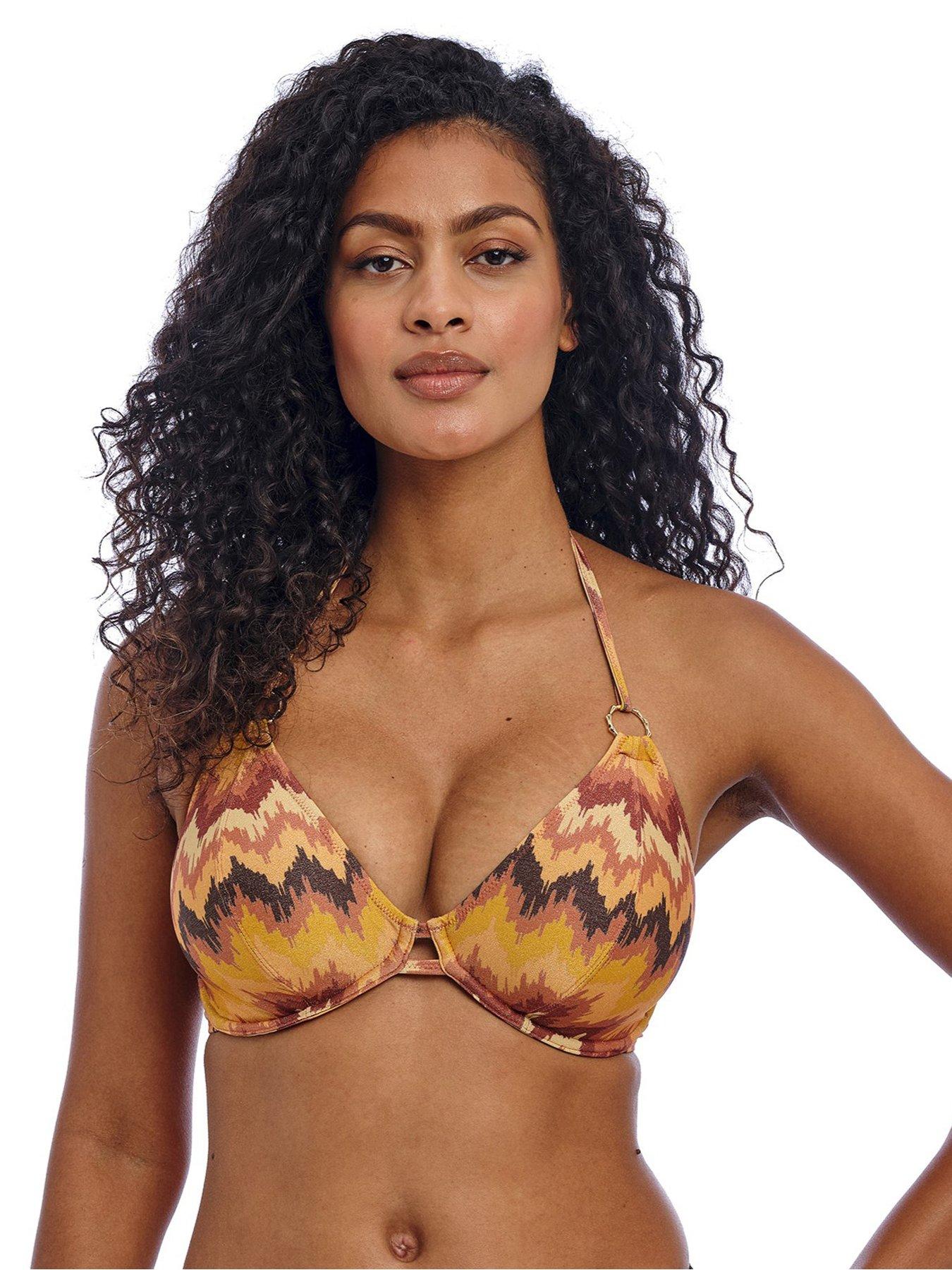 Freya Arizona Wave Horizon Uw Halter Bikini Top - Multi