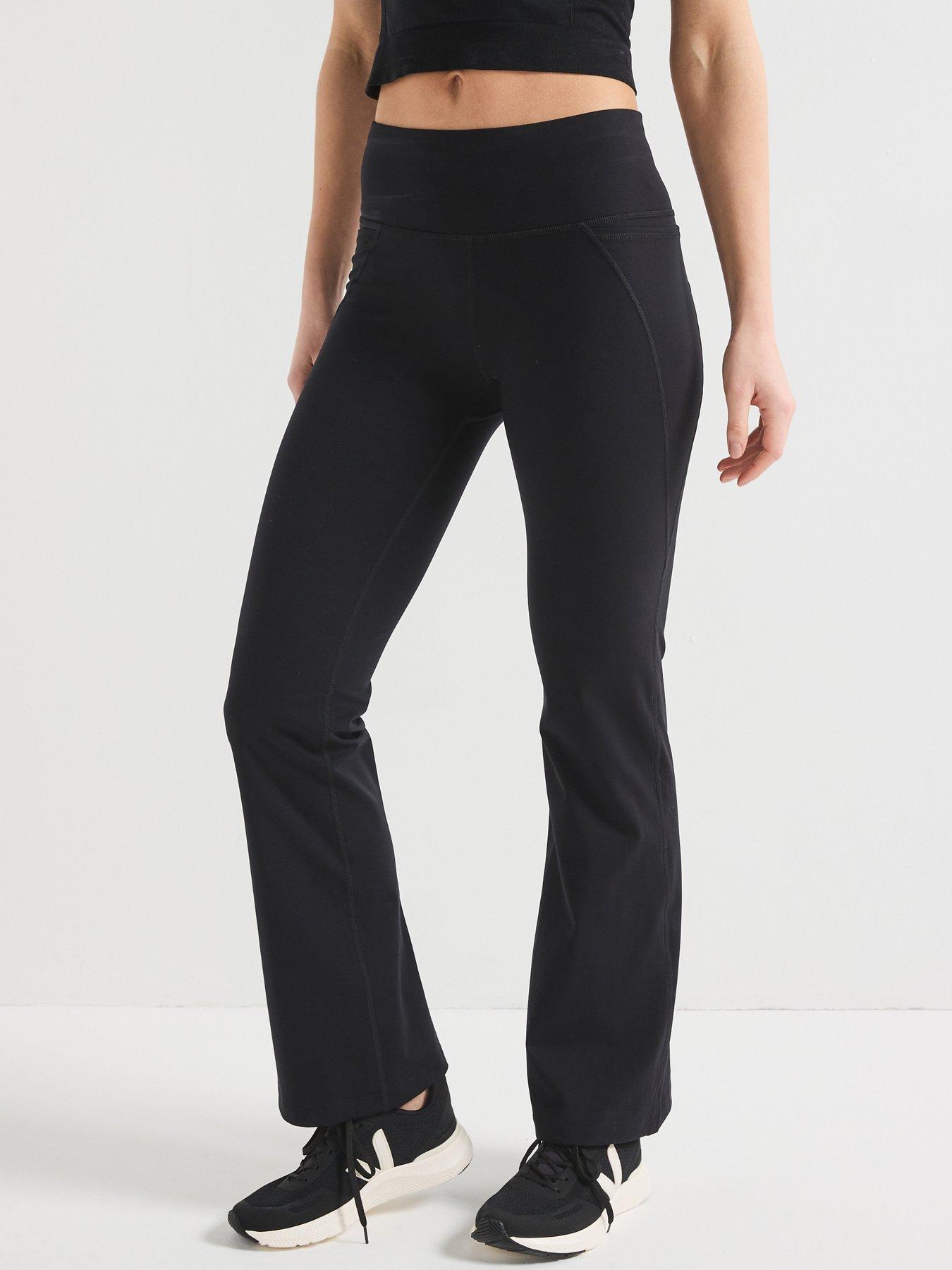Sweaty Betty Womens Training Power 30' Boot Cut Trousers - Black