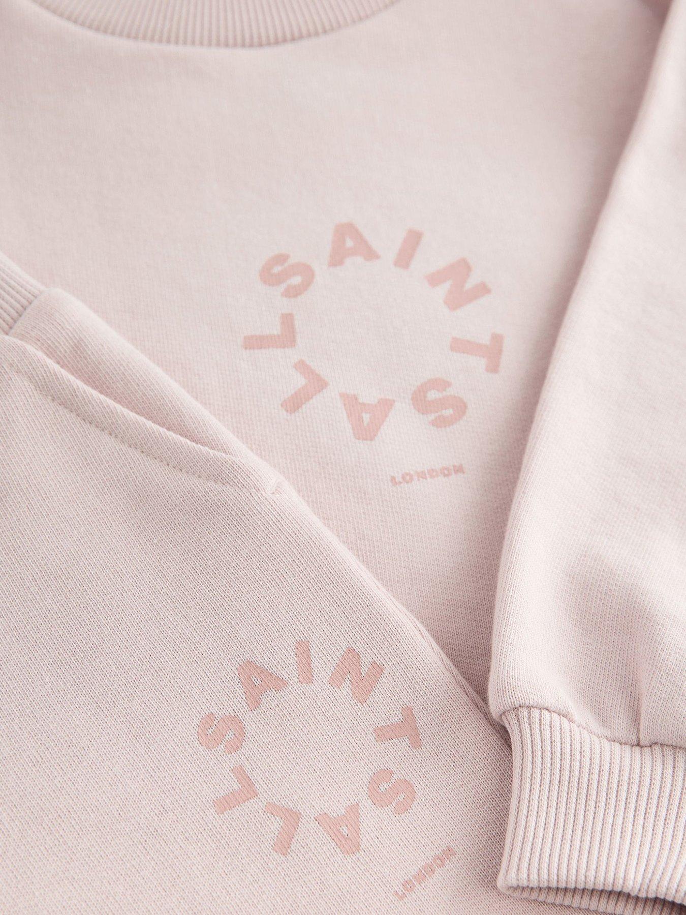  image of smallsaints-all-saints-ruched-sweat-set