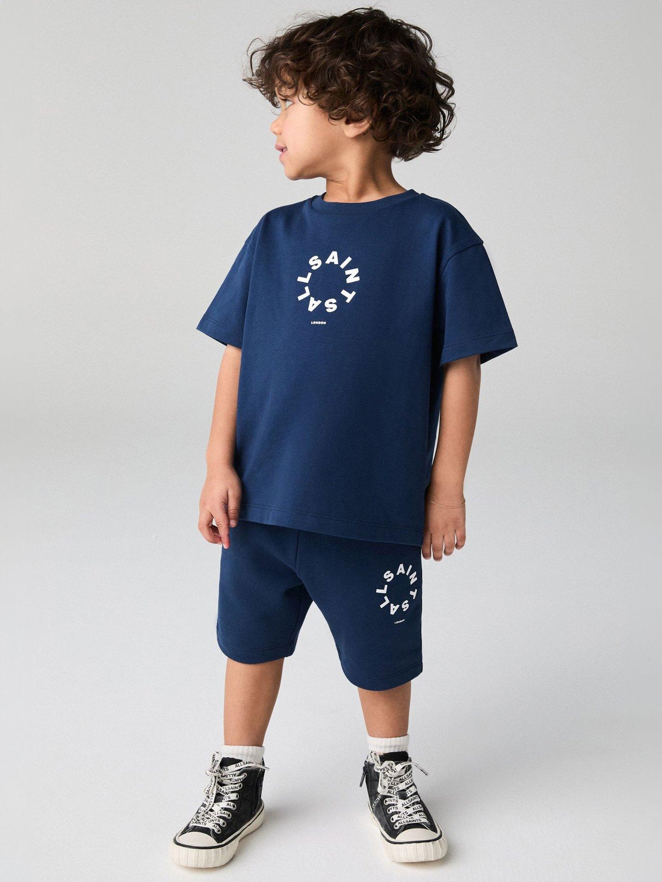 undefined Younger Boys Tierra Shirt Set - Navy