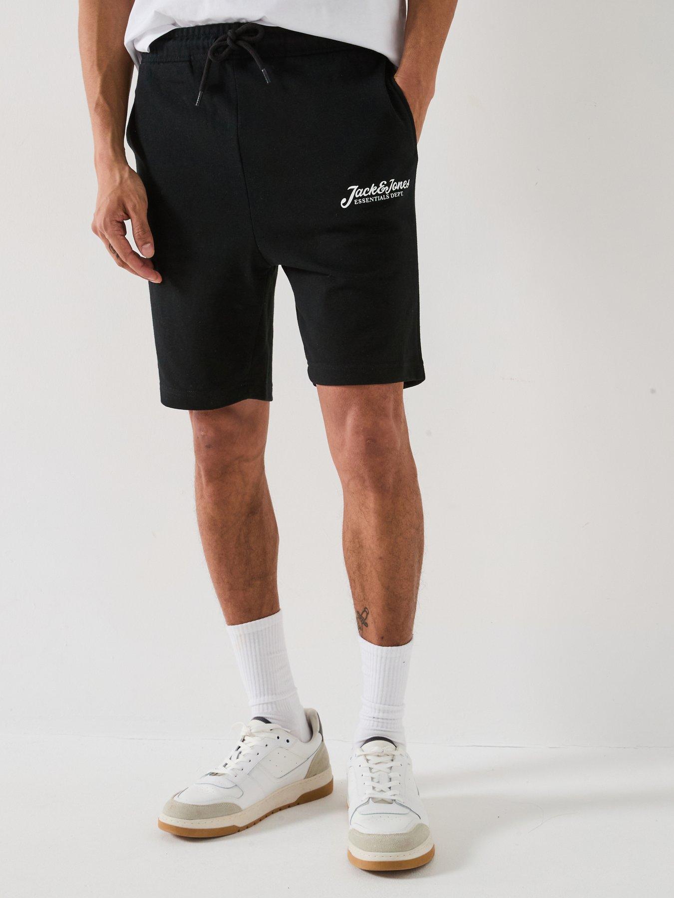 jack-jones-gordon-beau-script-sweat-shorts-black