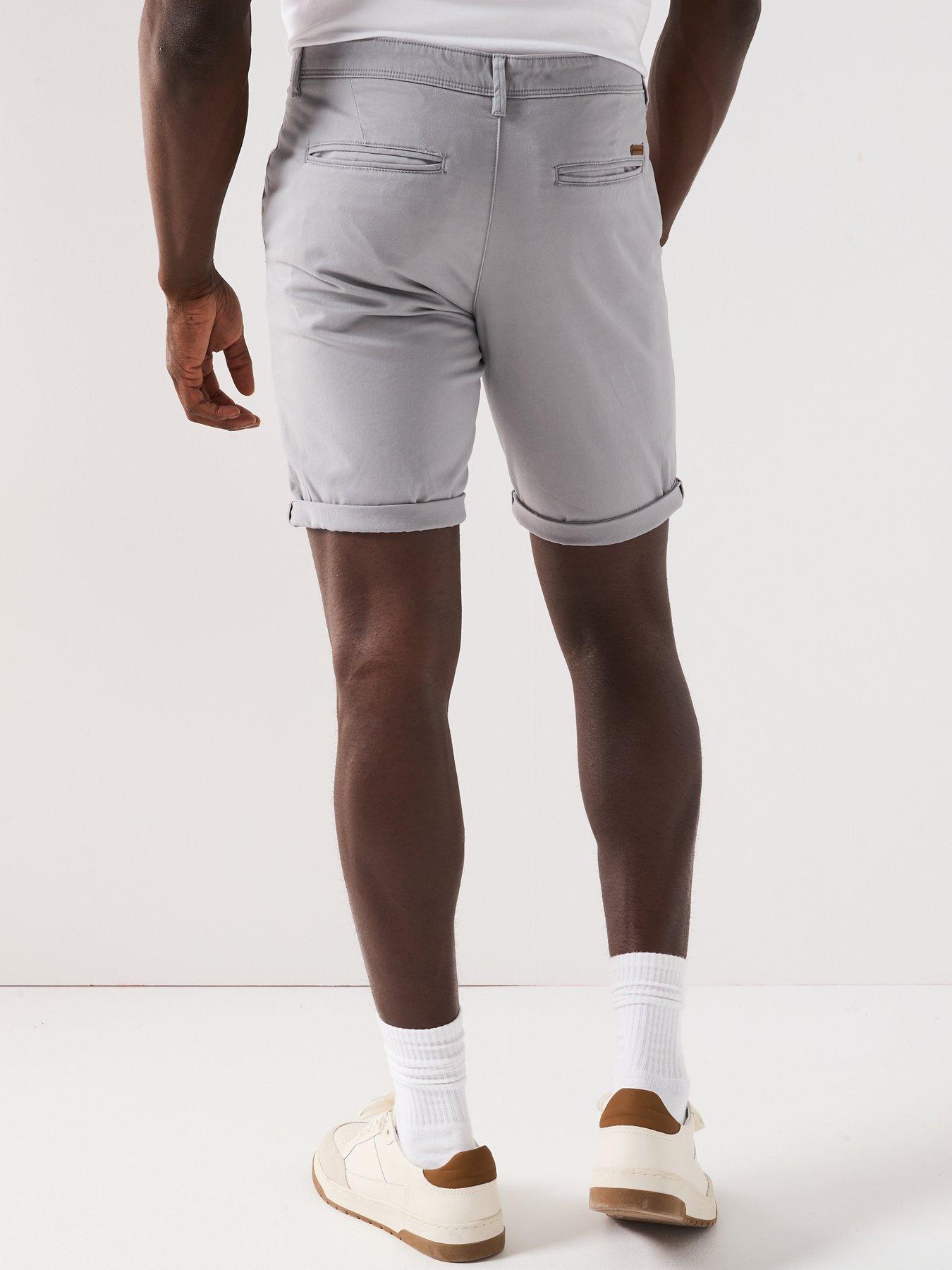 Image 2 of 6 of Jack & Jones Bowie Chino Shorts - Ultimate Grey