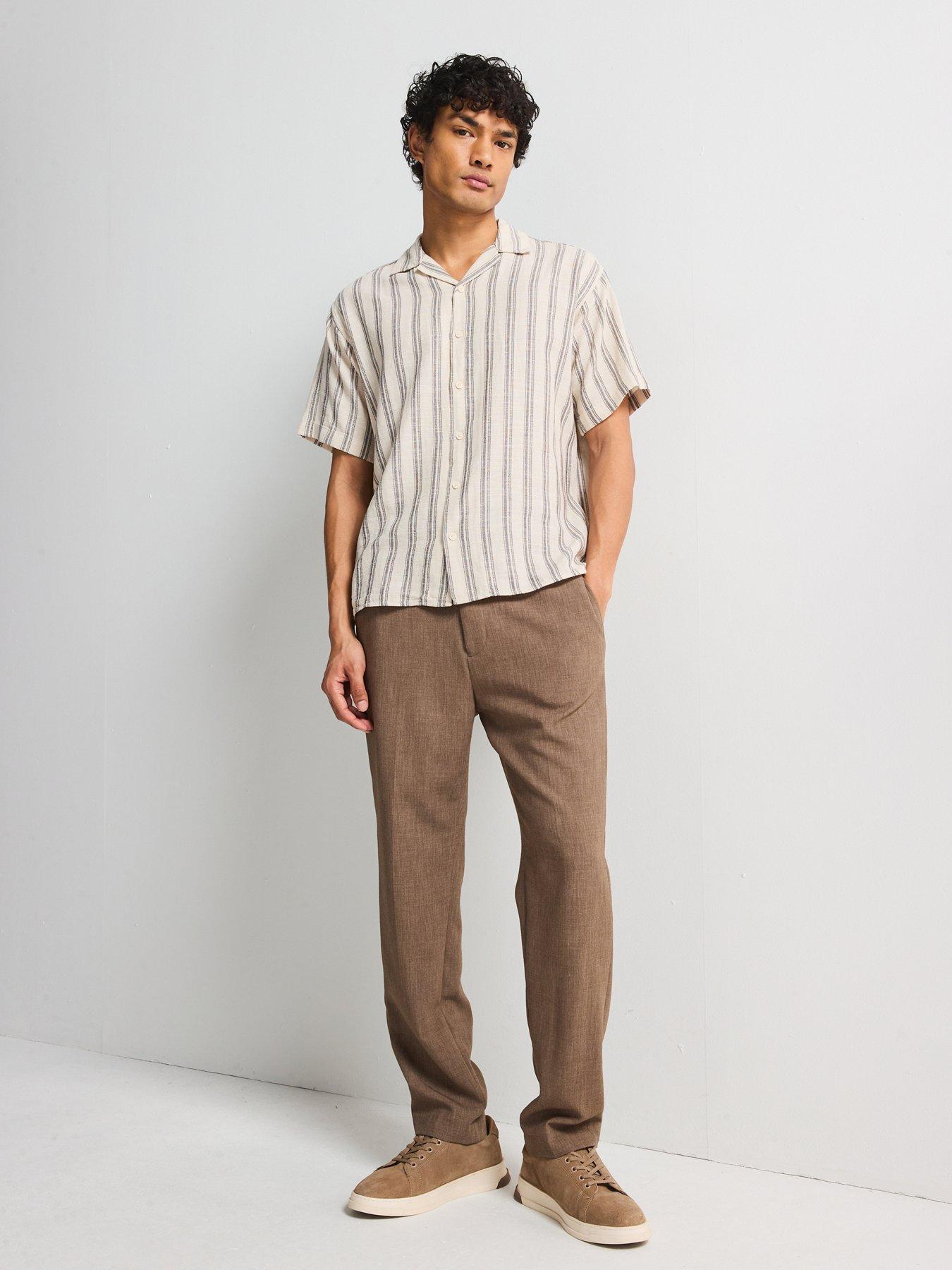  image of jack-jones-enzo-stripe-resort-shirt-moonbeam