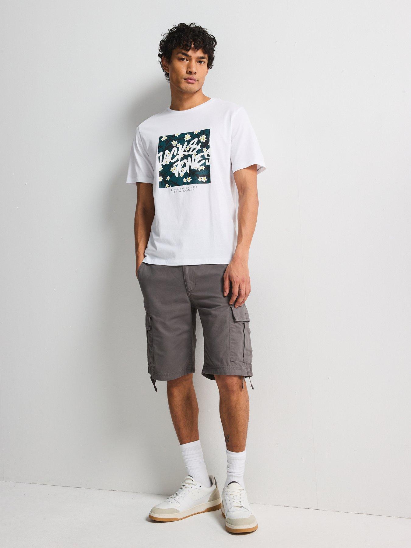  image of jack-jones-jack-amp-jones-cole-barkley-cargo-shorts