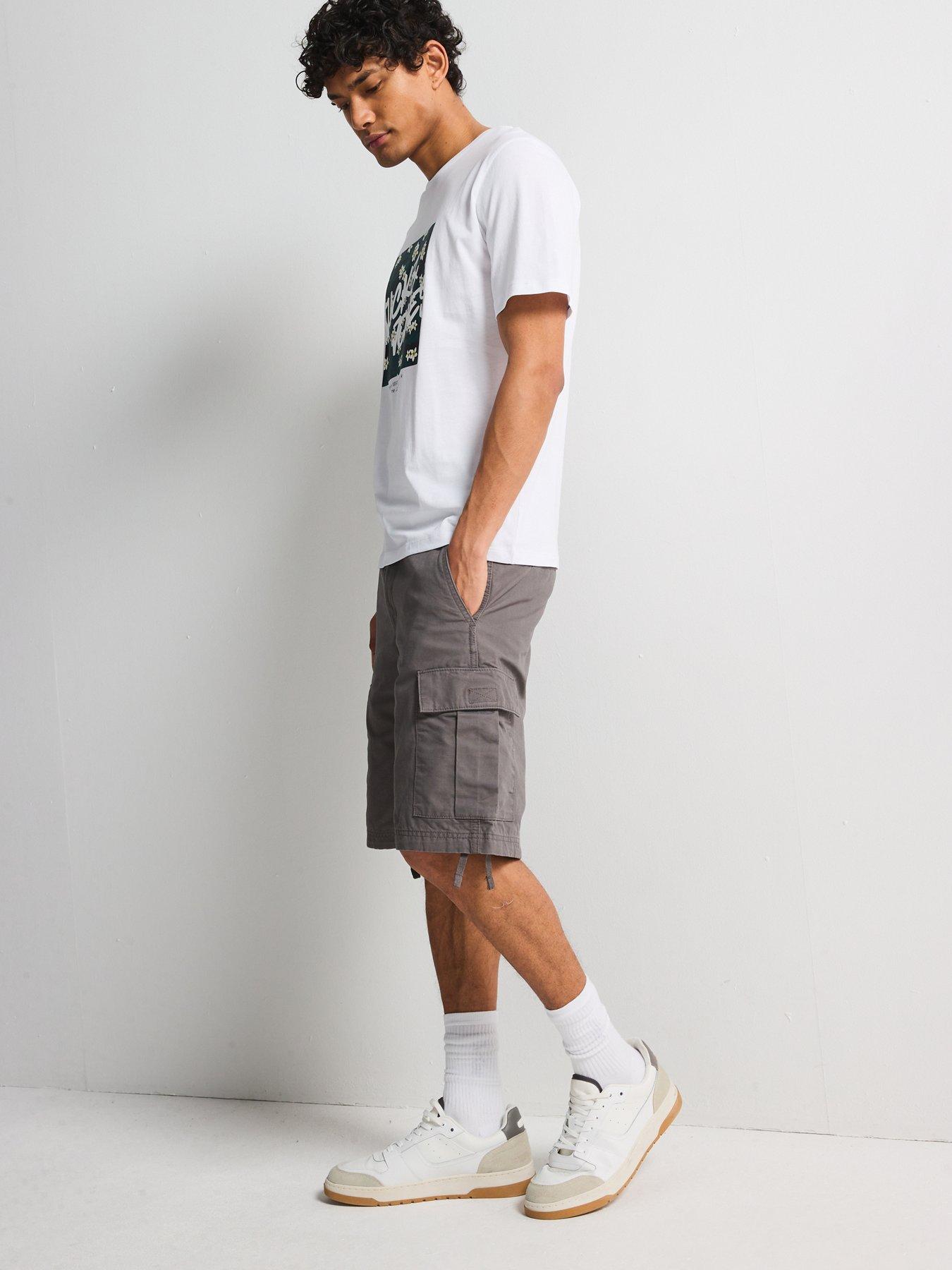  image of jack-jones-jack-amp-jones-cole-barkley-cargo-shorts