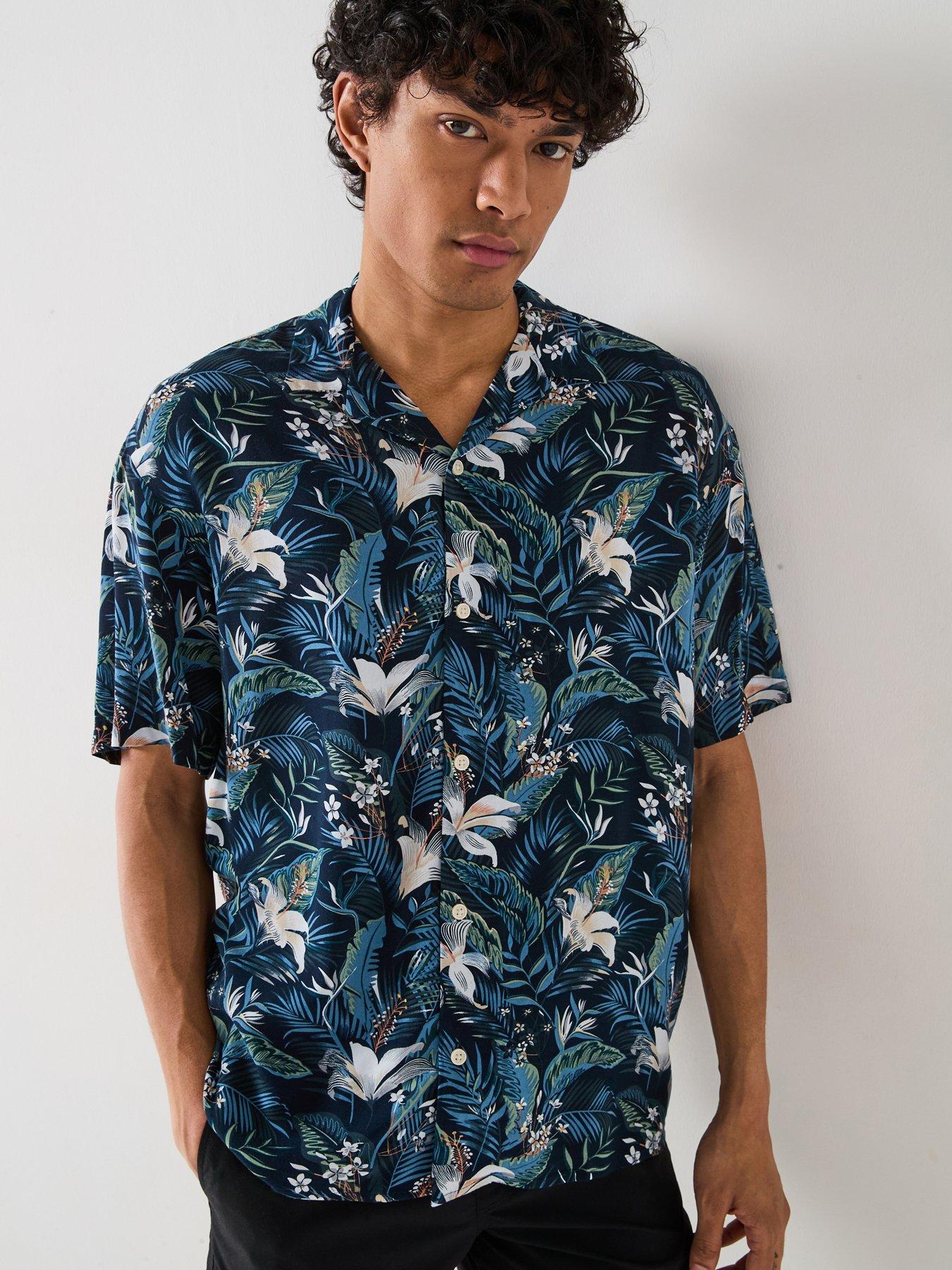 jack-jones-jeff-tropical-print-resort-shirt-navy