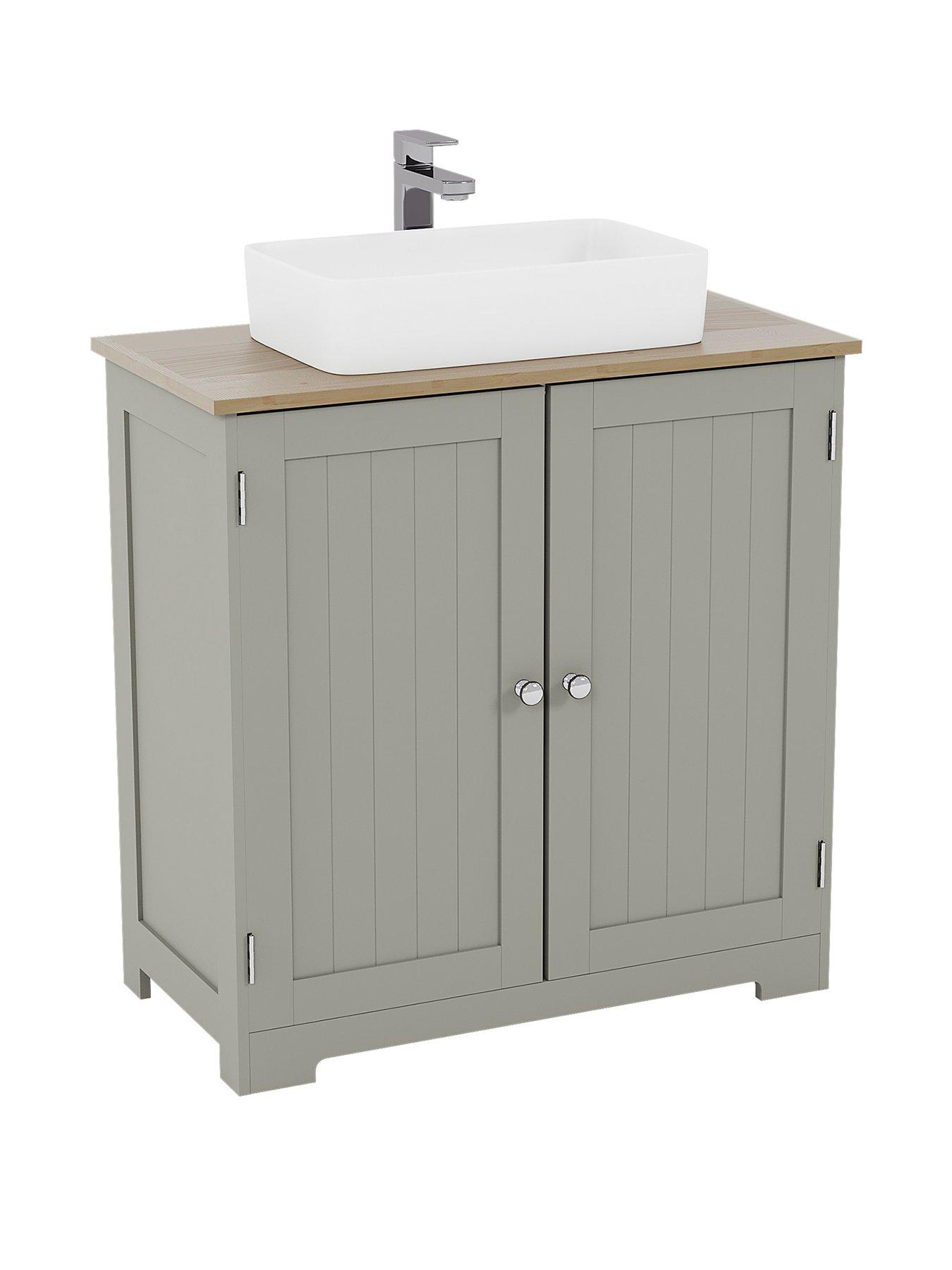 image of bath-vida-priano-2-door-under-sink-cabinet