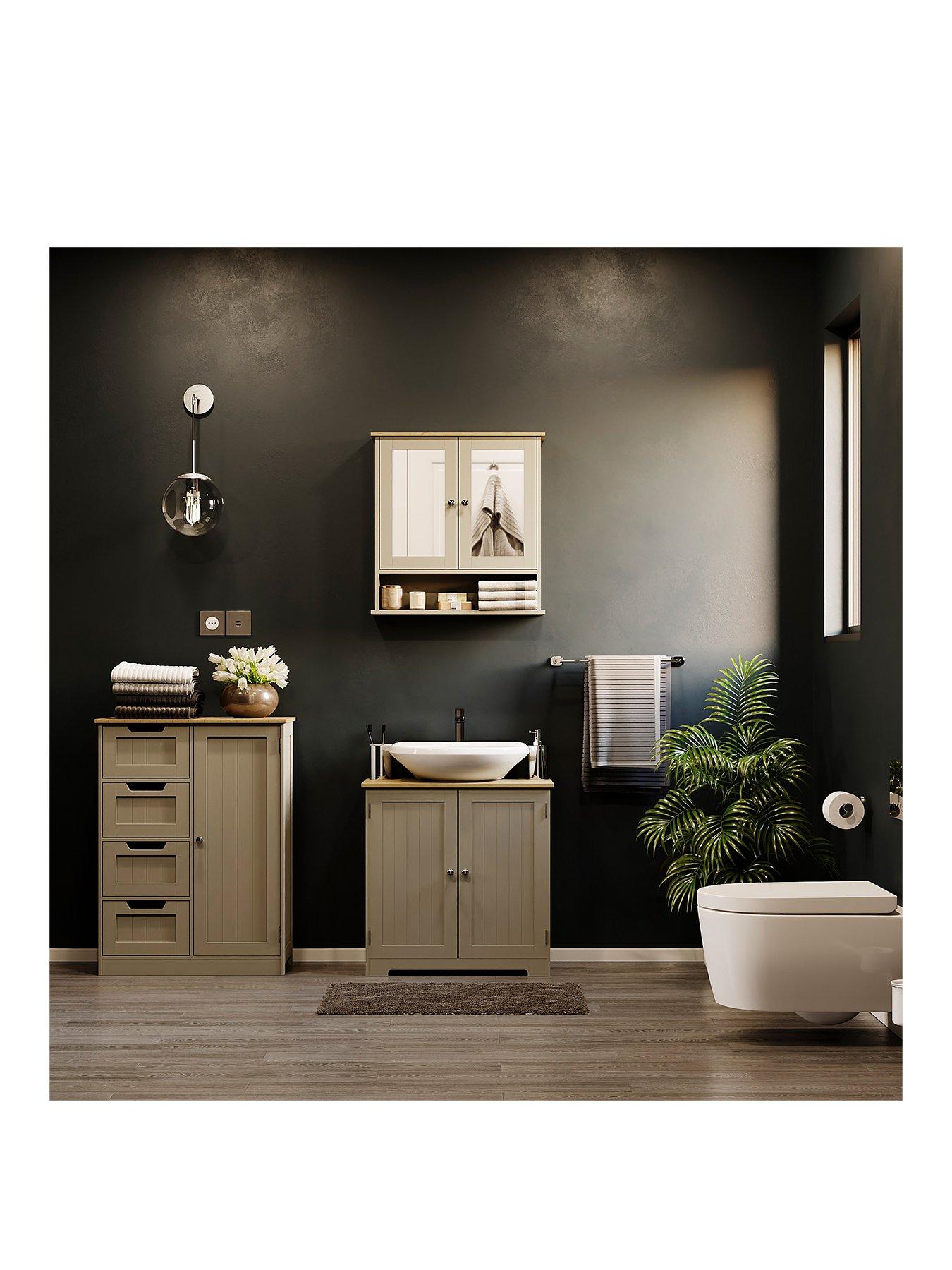  image of bath-vida-priano-2-door-under-sink-cabinet