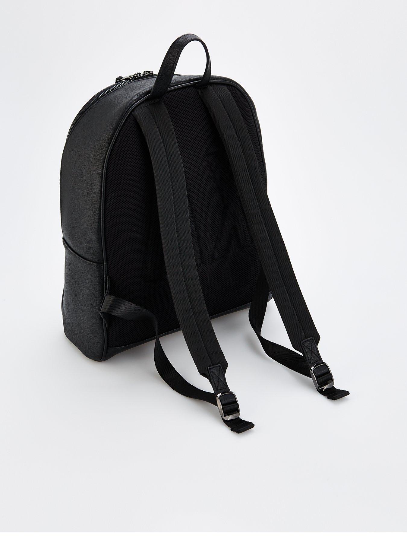  image of armani-exchange-dino-backpack-black