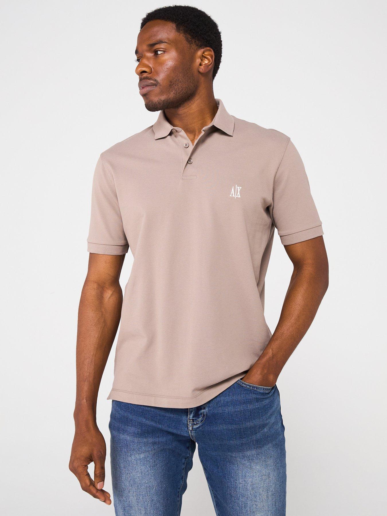 armani-exchange-icon-project-polo-shirt-beige