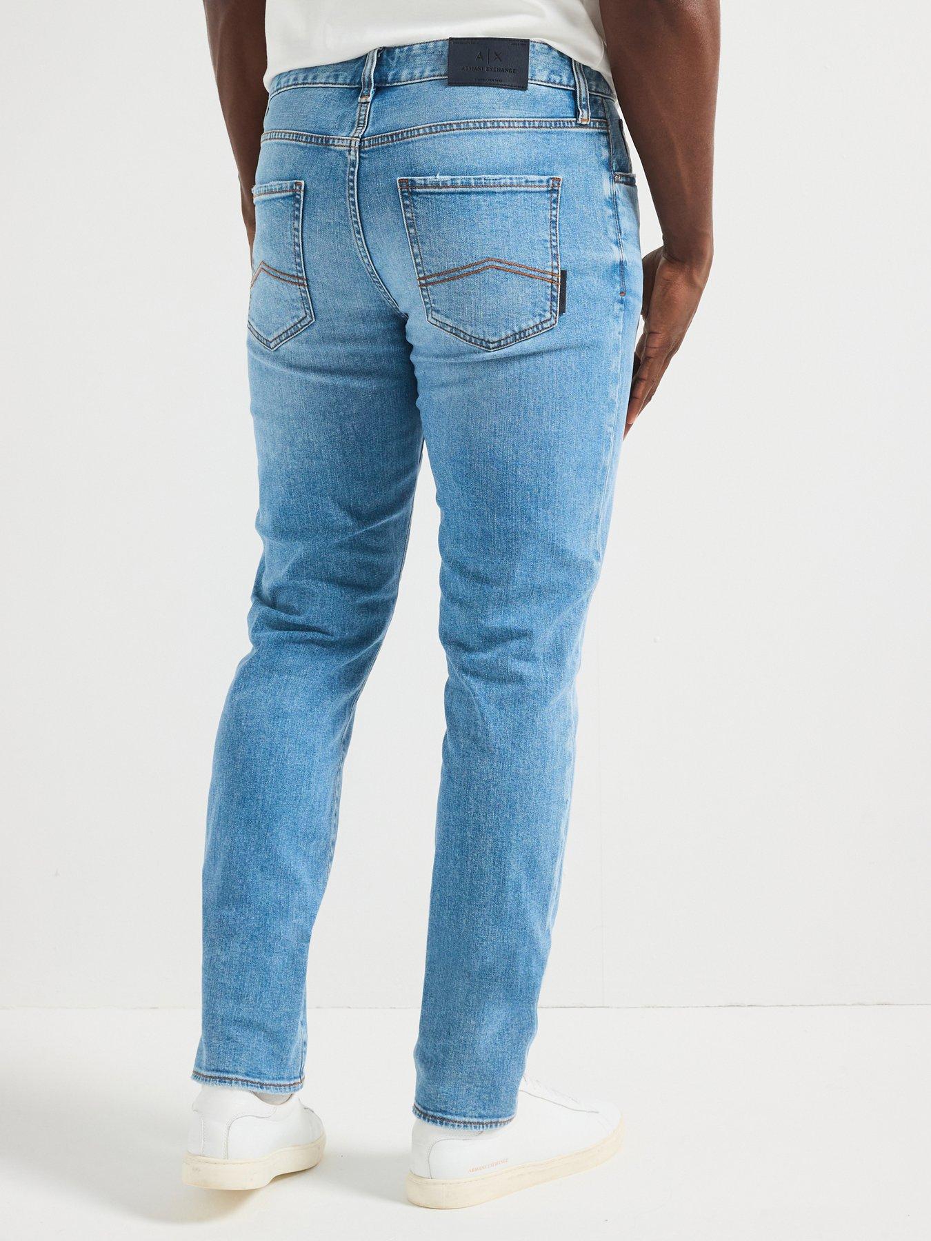  image of armani-exchange-slim-fit-jeans-light-wash